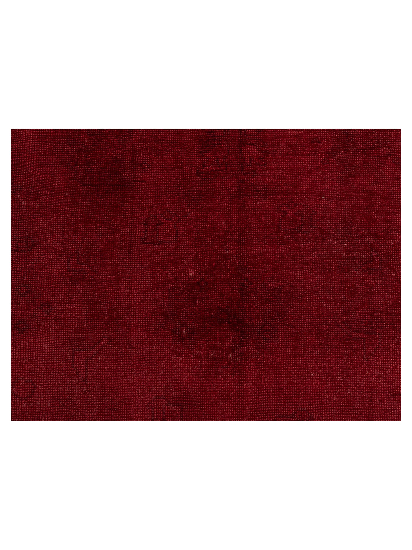 Vintage 74685 Red 8.3x9.9 Hand Knotted Rug