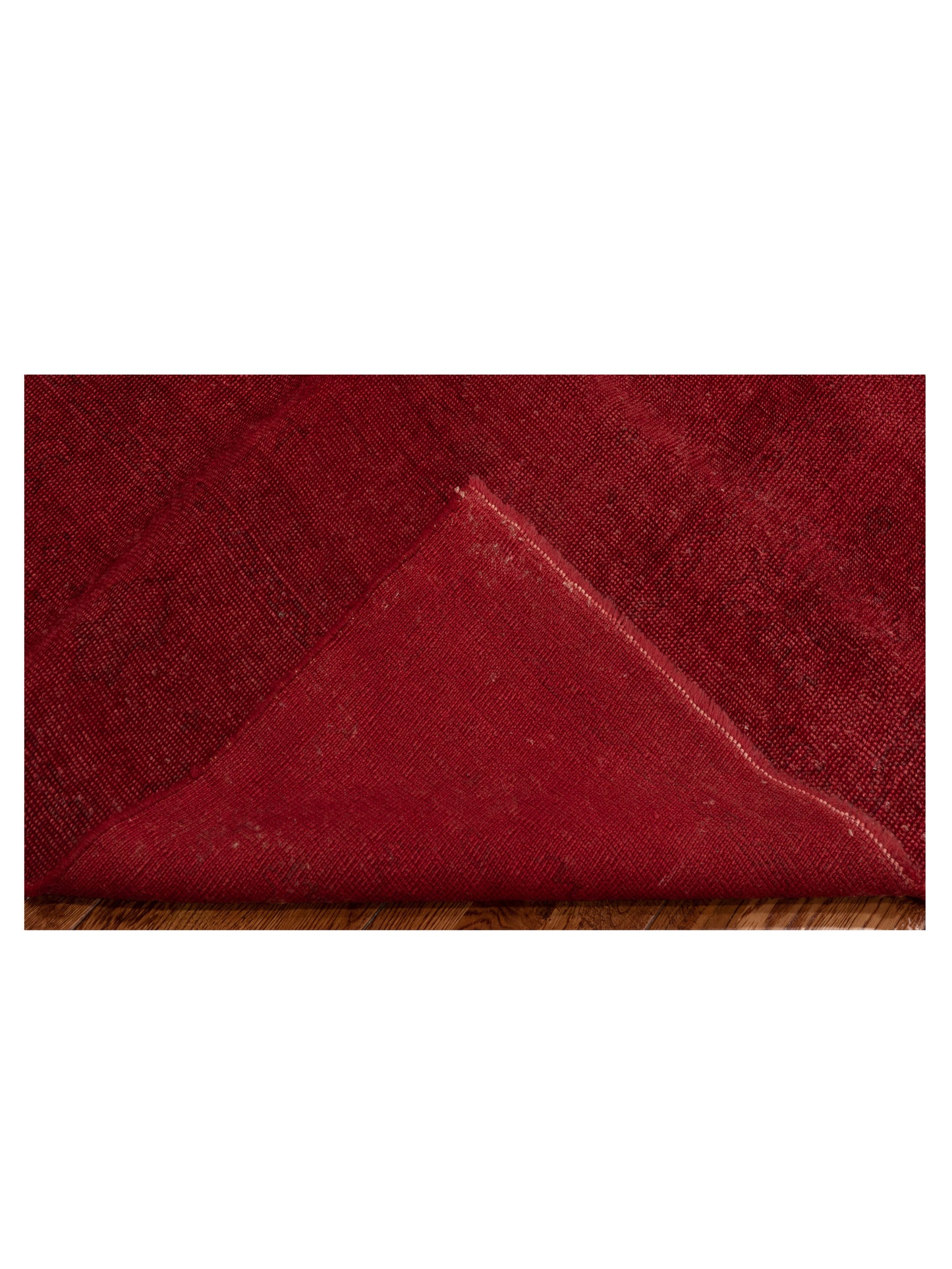 Vintage 74685 Red 8.3x9.9 Hand Knotted Rug