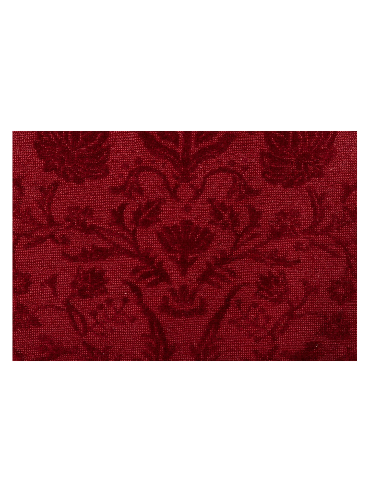 Vintage 75088 Red 9x12 Hand Knotted Rug