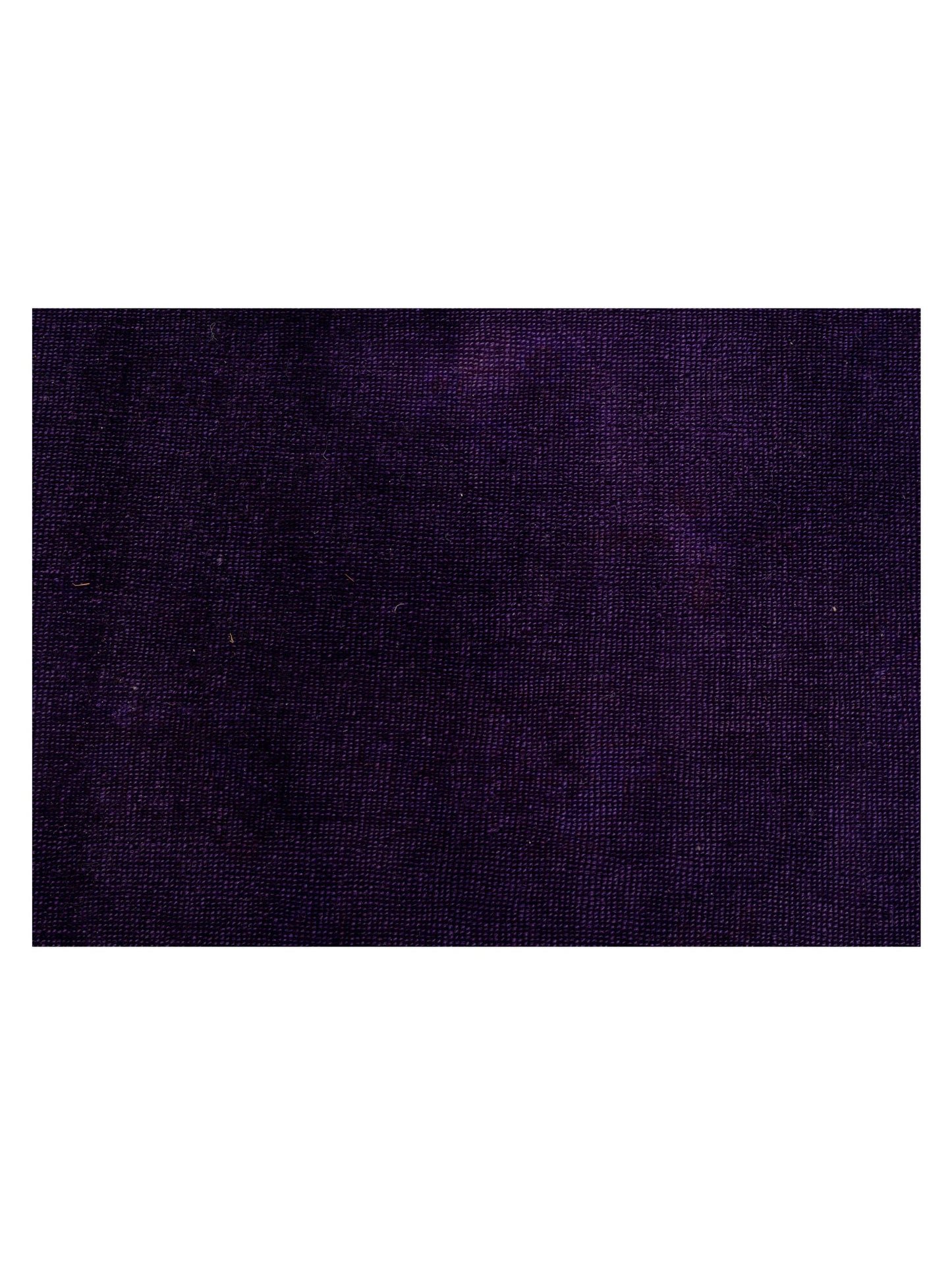 Vintage 75323 Purple Purple 8.4x9.4 Hand Knotted Rug