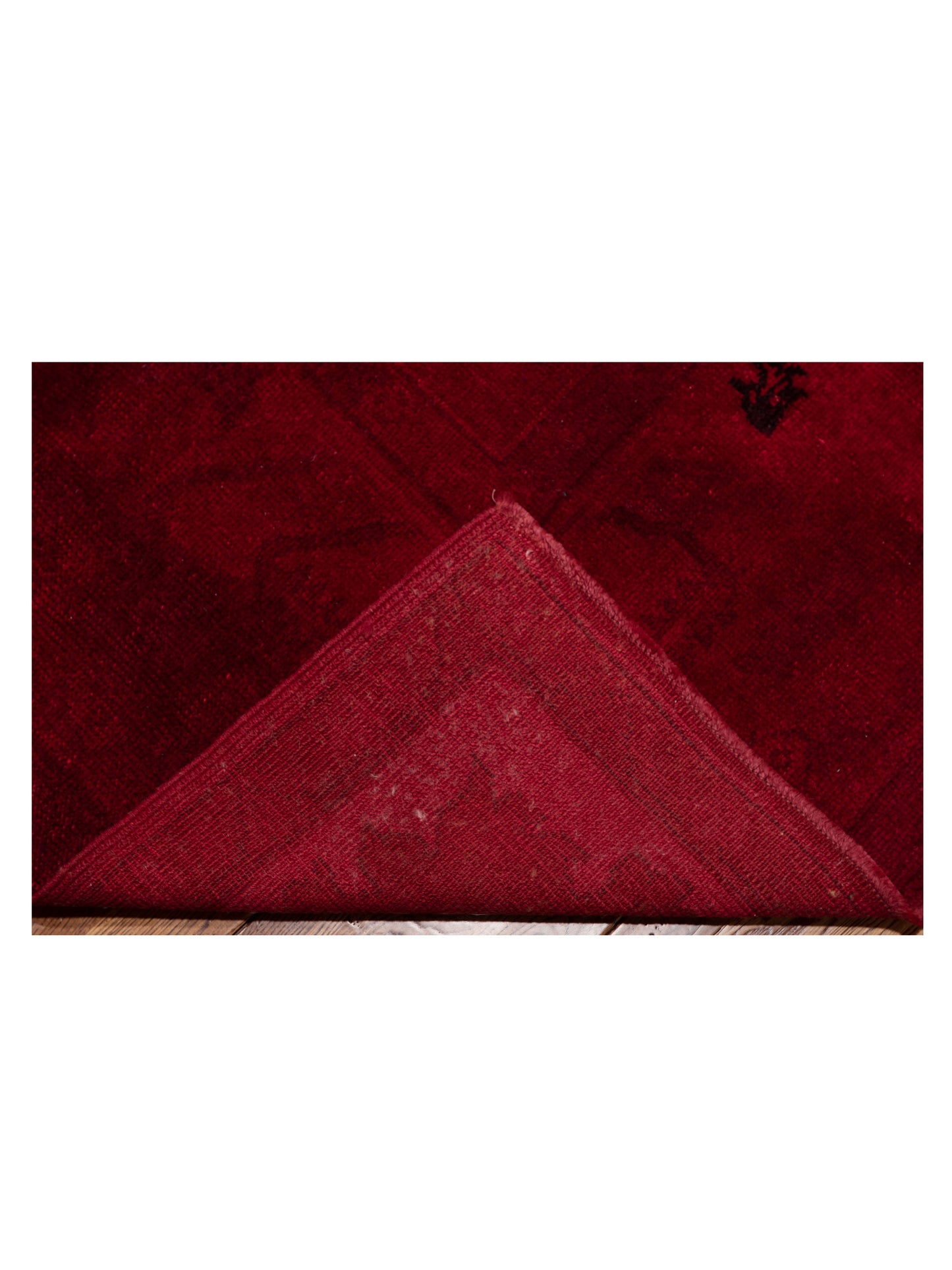 Vintage 76188 Red 11.5x14.7 Hand Knotted Rug