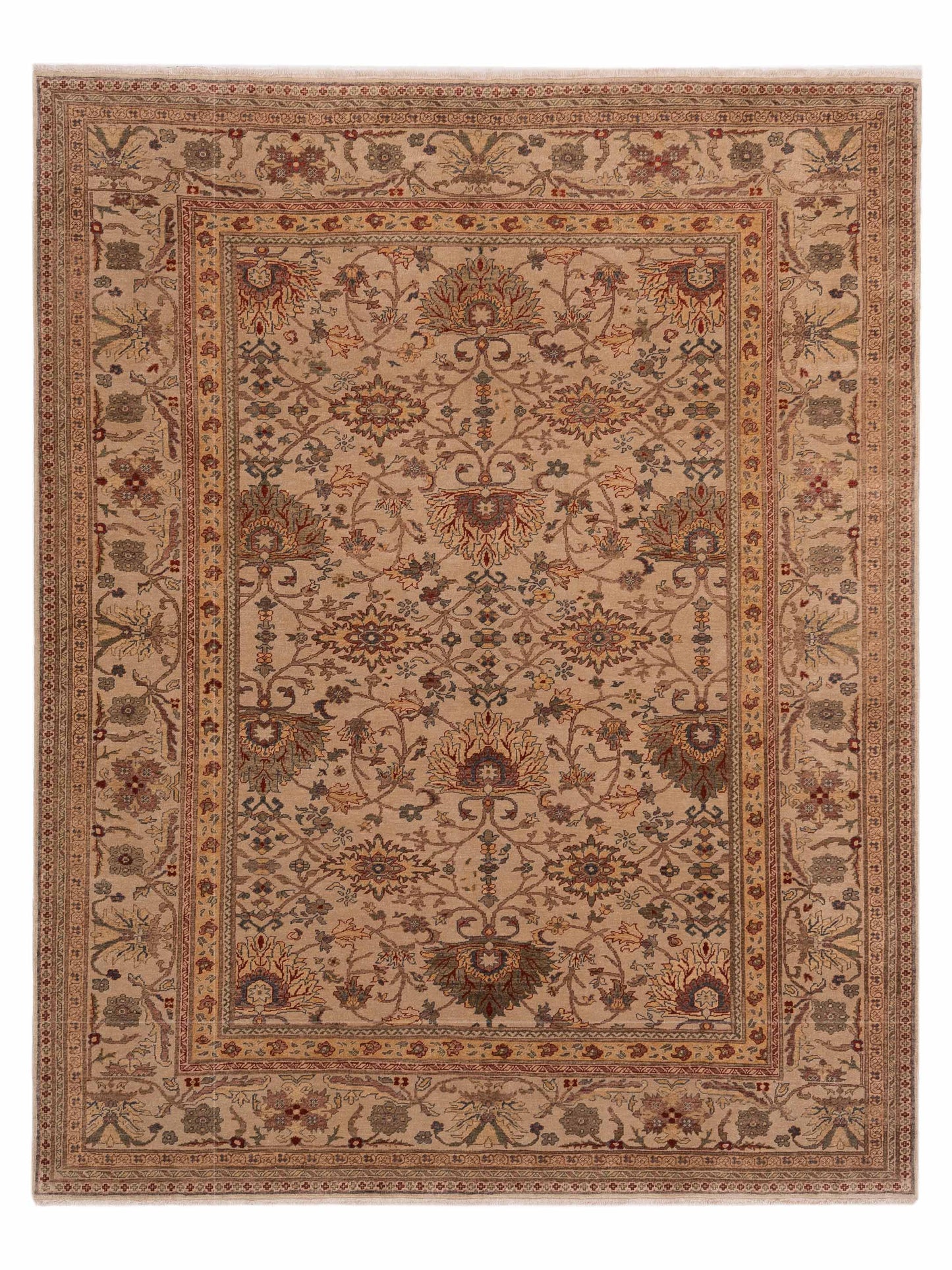 Pasha Turkish Elvan Beige Beige Traditional