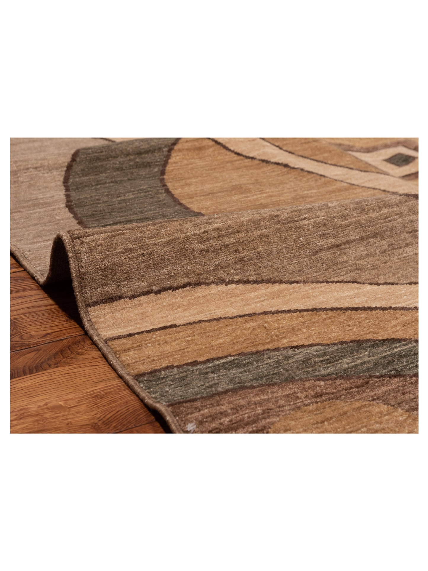 Elvan Saye Multi 6.1x8.8 Hand Knotted Rug