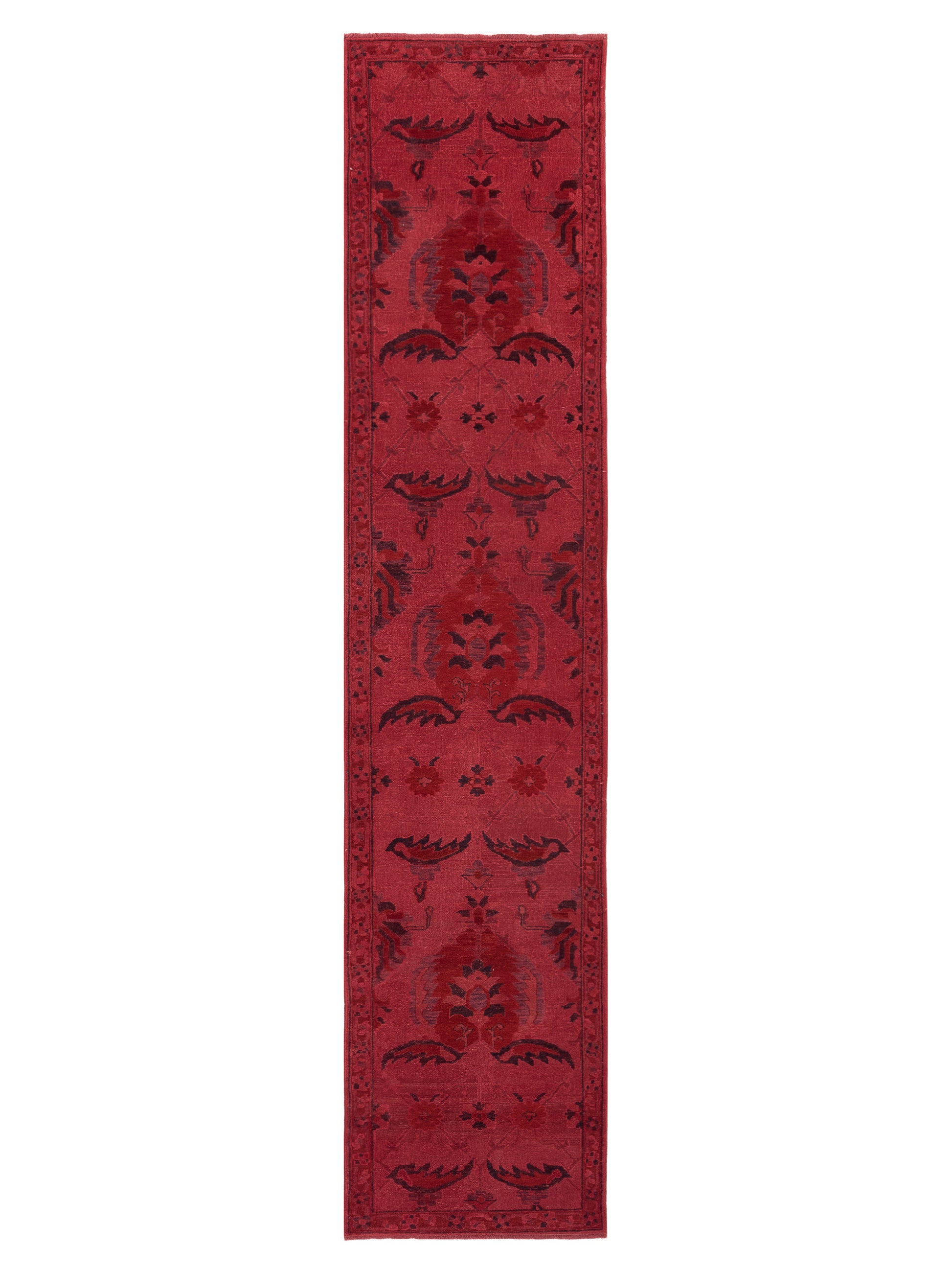 Pasha Vintage  Red  Contemporary