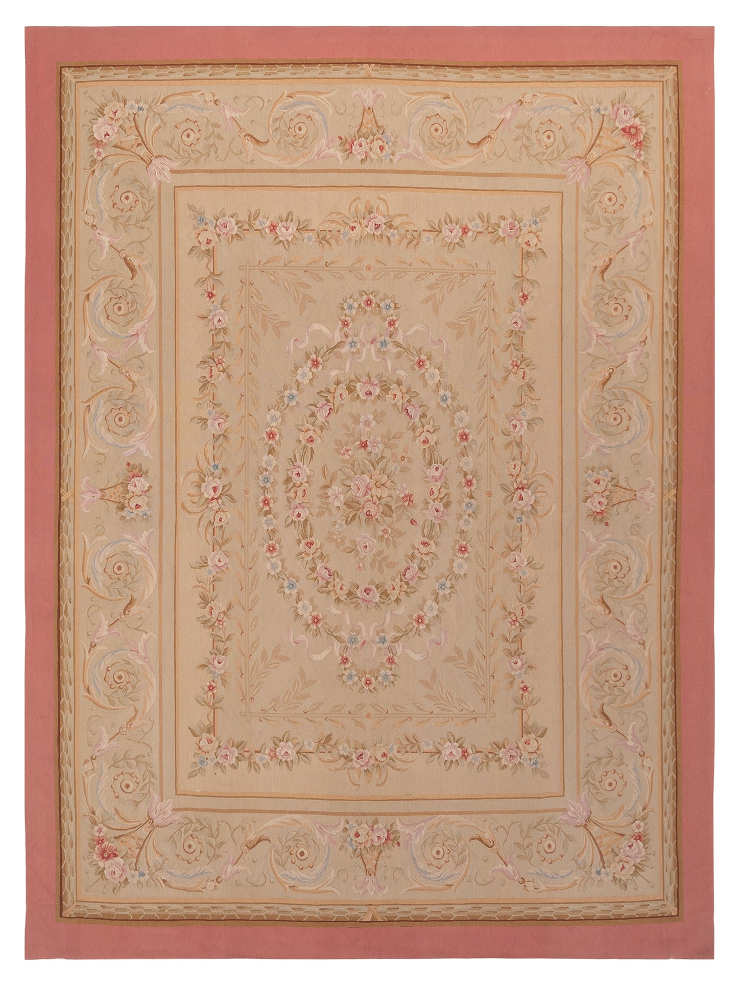 Pasha Savannorie Cream Pink Traditional