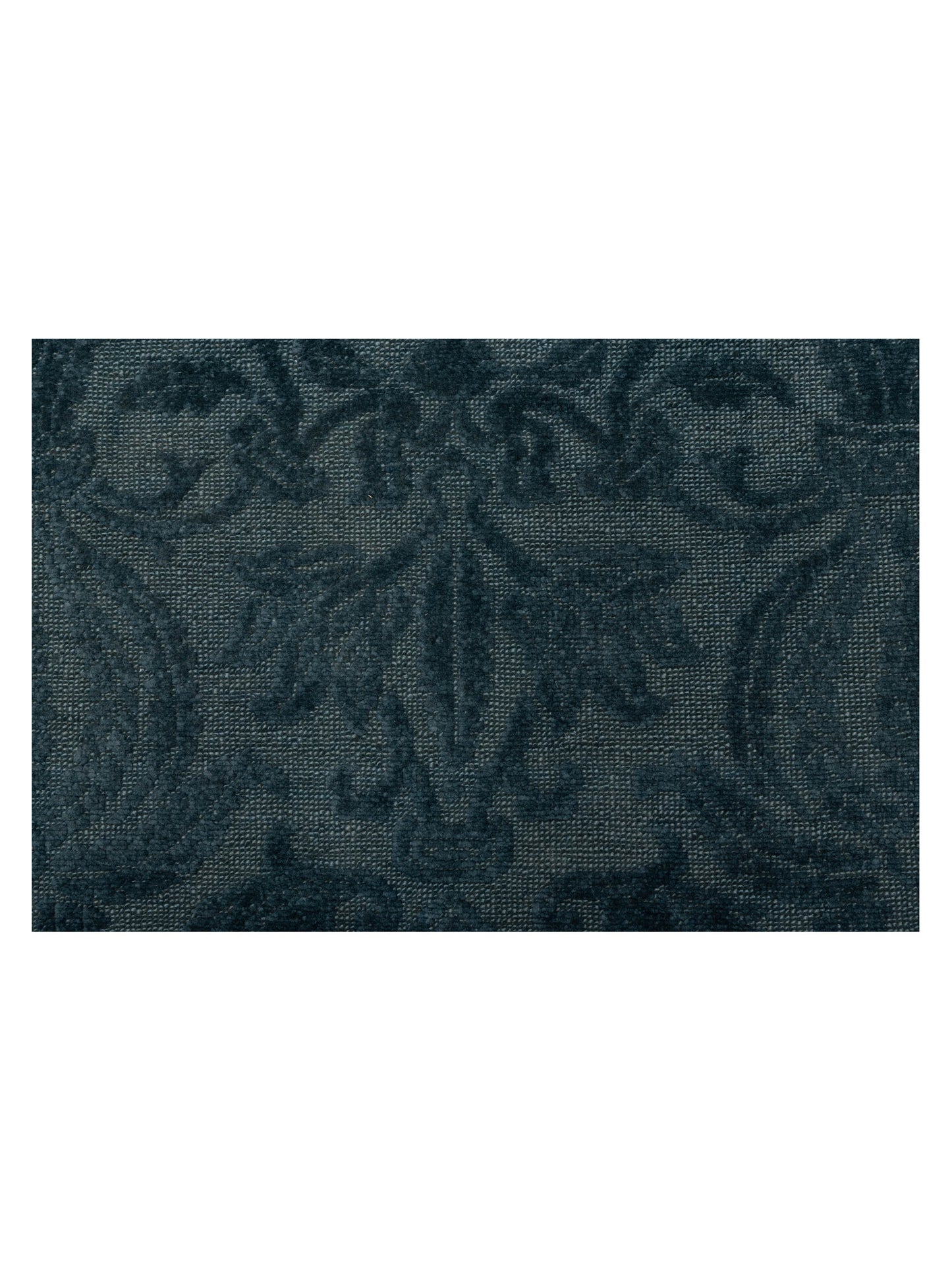 Vintage 78093 Blue 9.1x12 Hand Knotted Rug