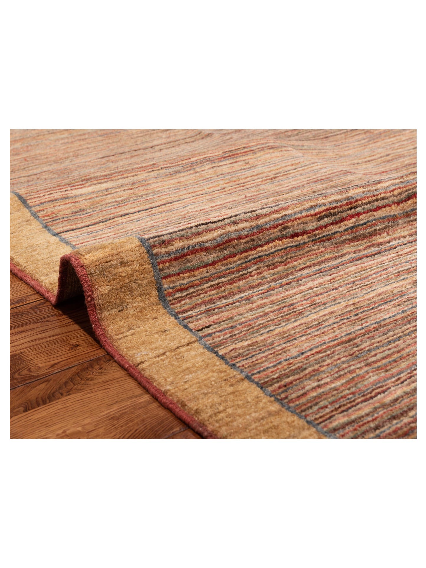Gabbeh 78482 Multi 4.11x6.4 Hand Knotted Rug