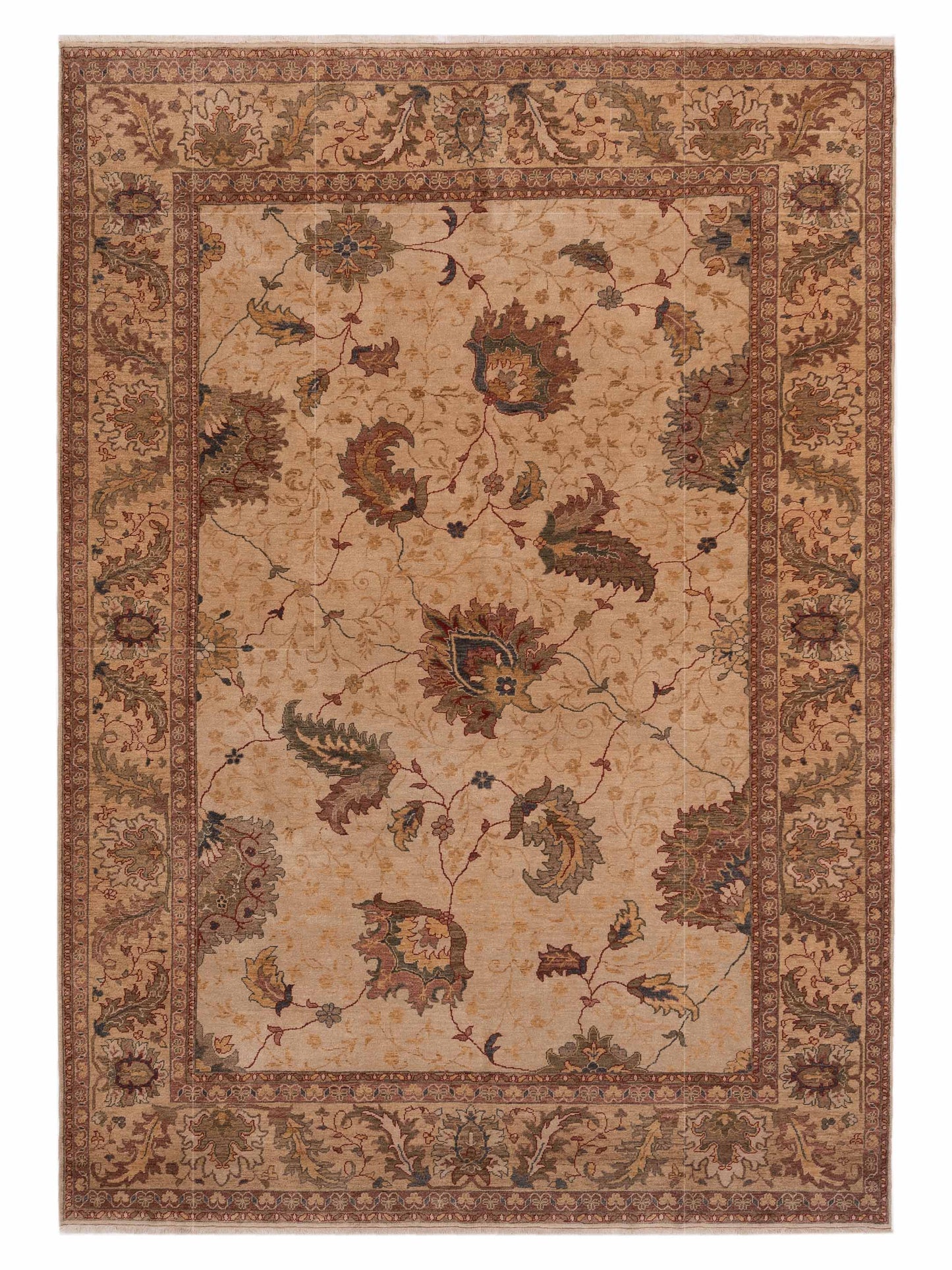 Pasha Turkish Elvan Beige Beige Traditional
