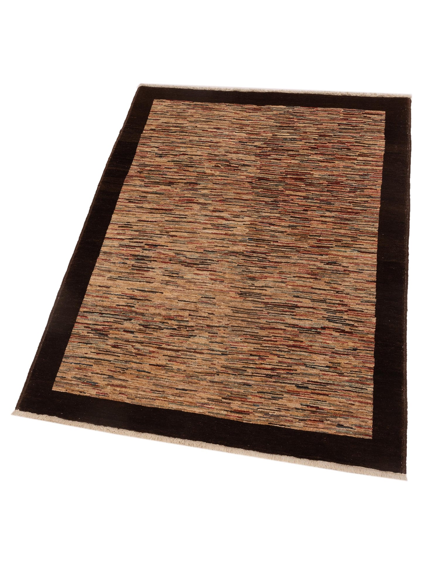 Gabbeh 79542 Multi 4.1x5.7 Hand Knotted Rug