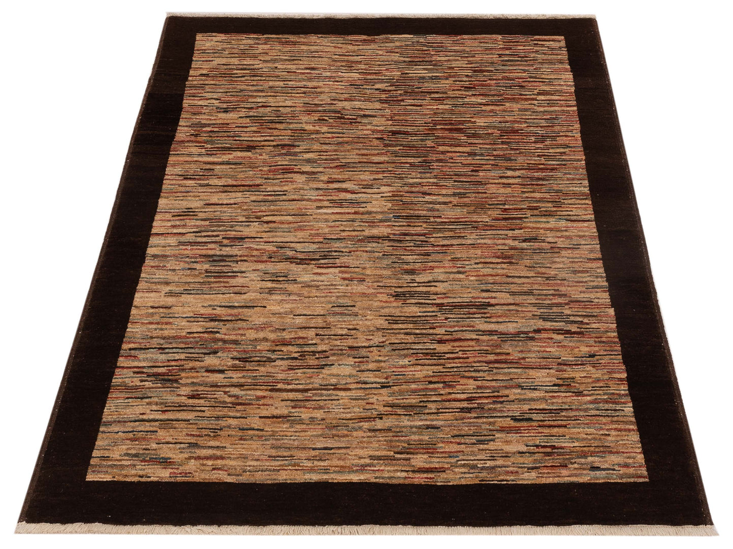 Gabbeh 79542 Multi 4.1x5.7 Hand Knotted Rug