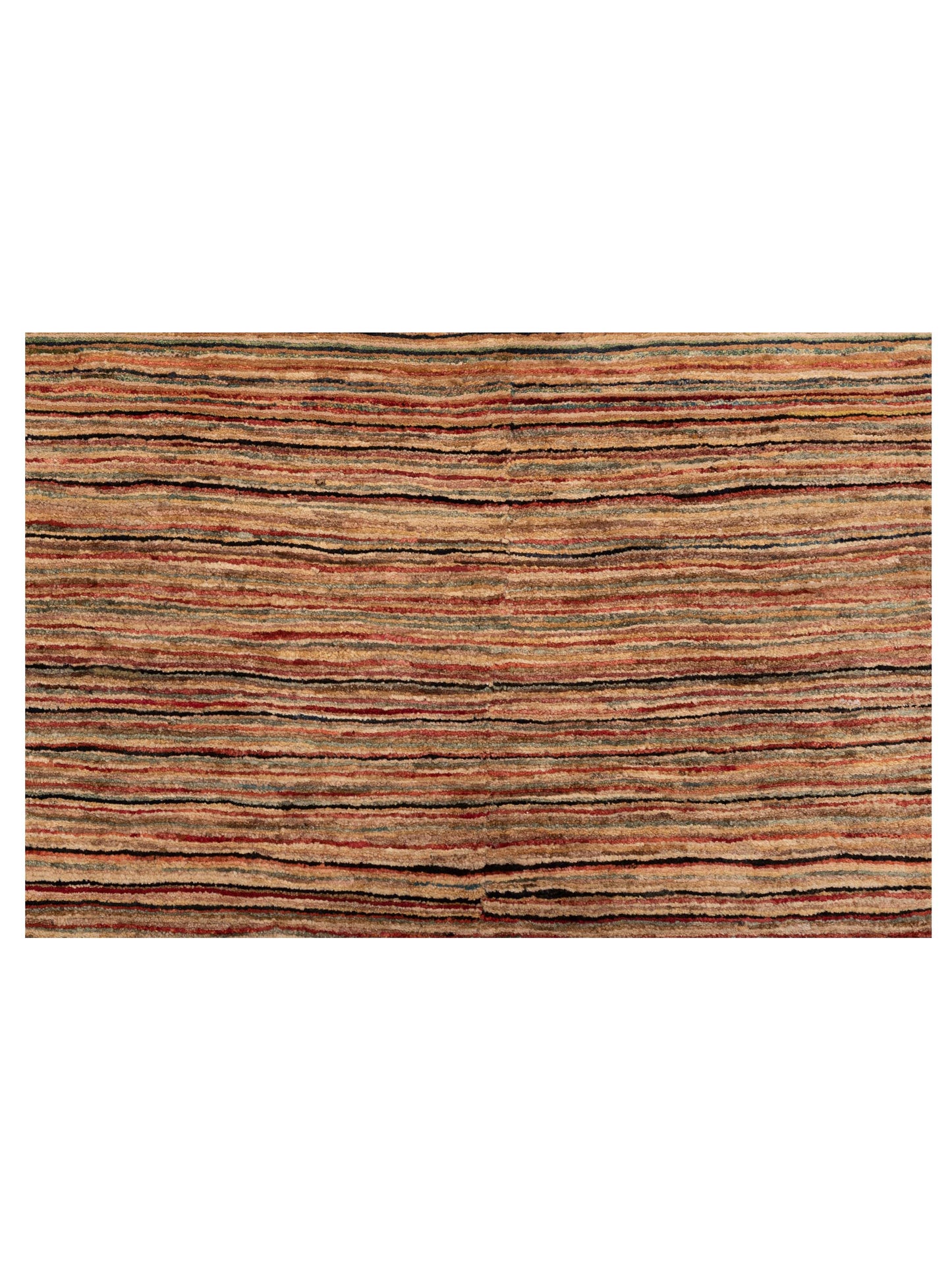 Gabbeh 79585 Multi 3.8x4.7 Hand Knotted Rug
