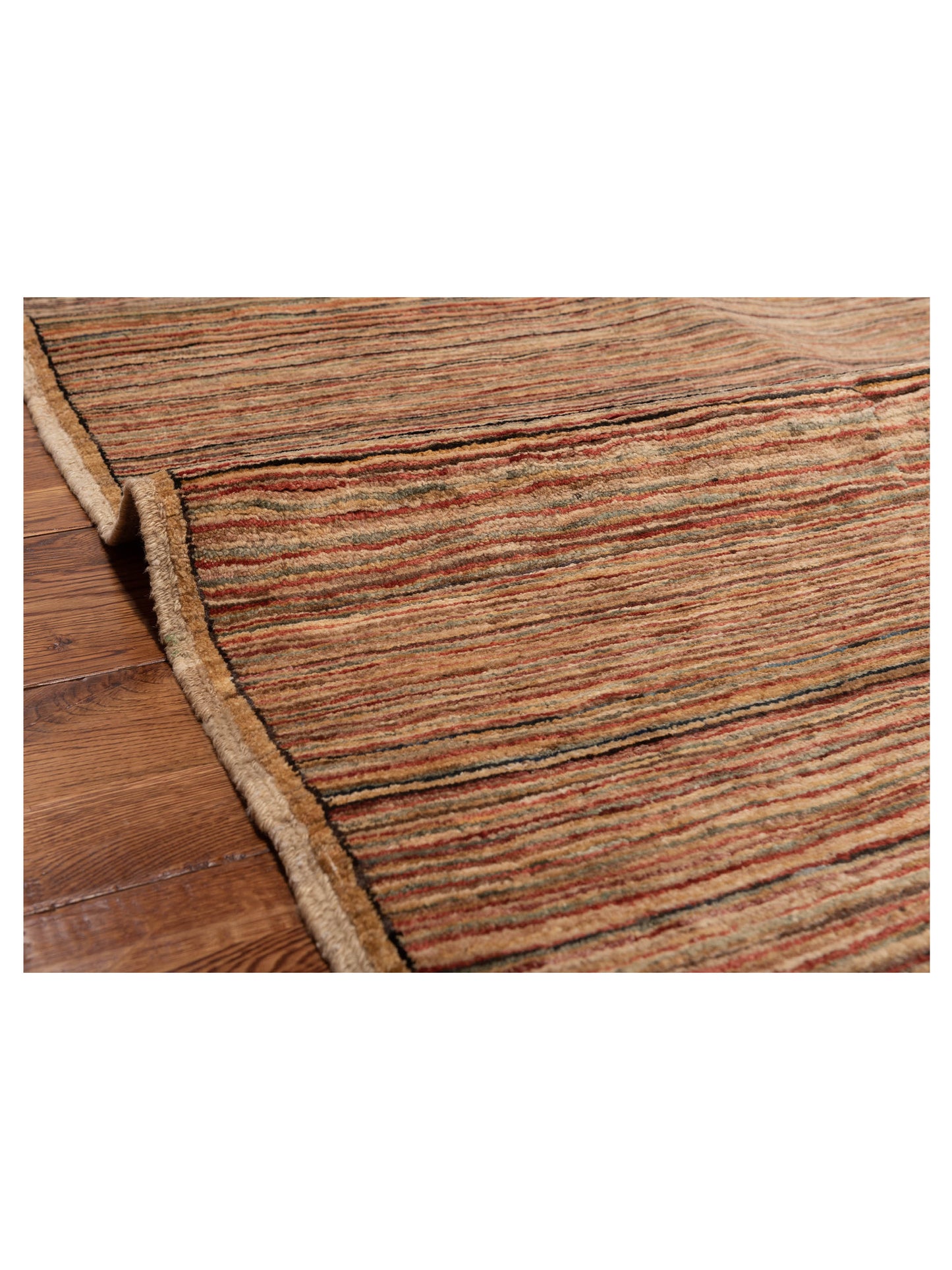 Gabbeh 79585 Multi 3.8x4.7 Hand Knotted Rug