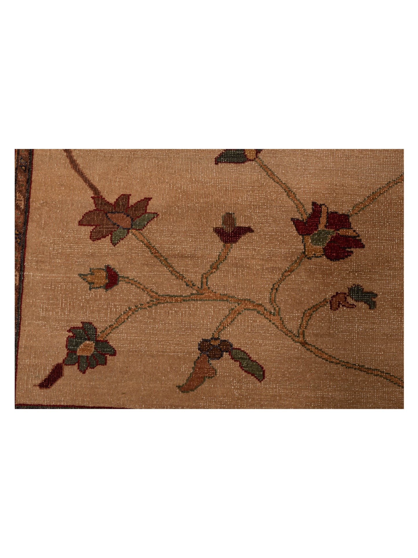 Elvan Serin Beige Gold 7.10x10.1 Hand Knotted Rug