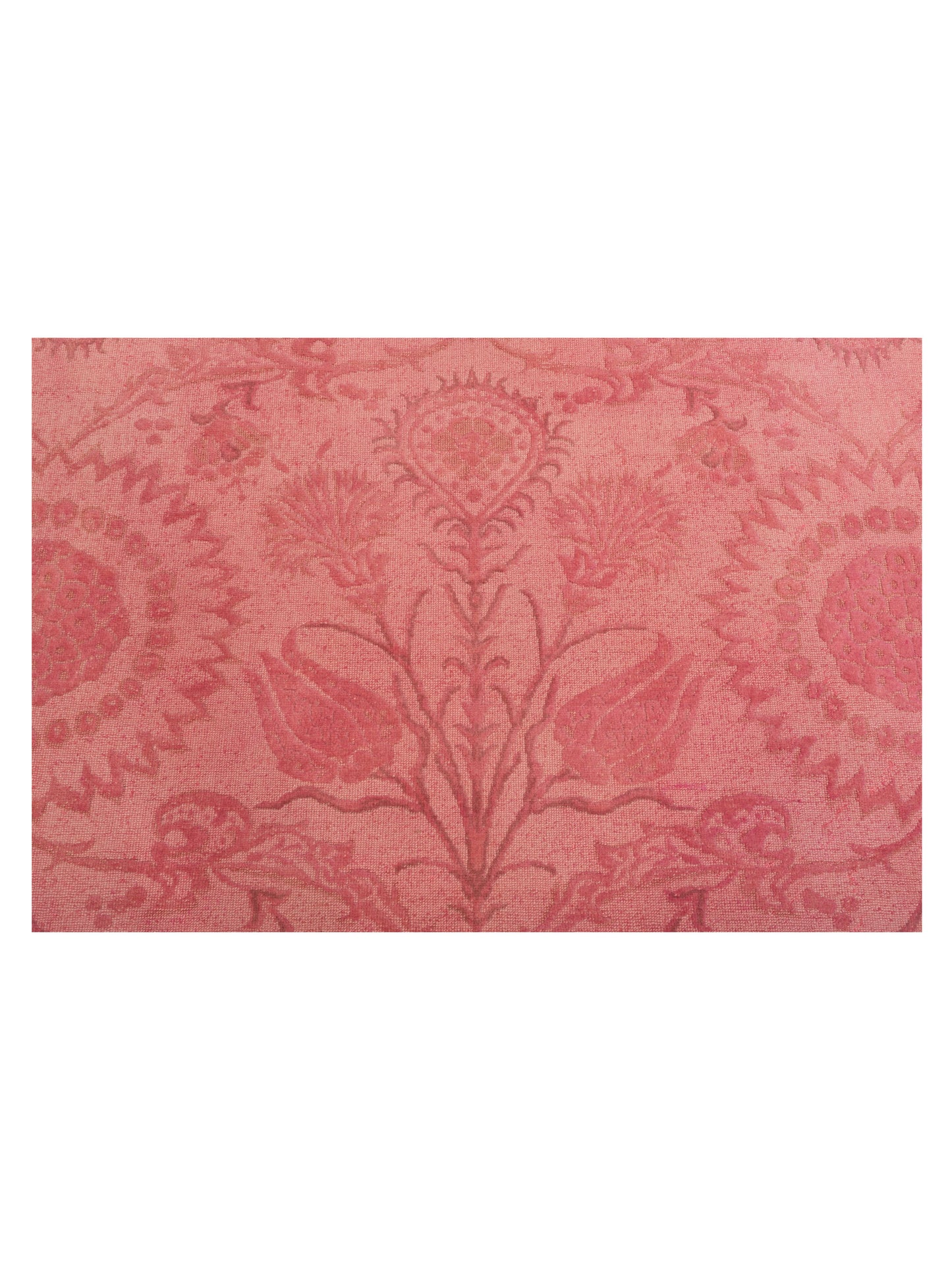 Vintage 80263 Pink 9.2x12.10 Hand Knotted Rug