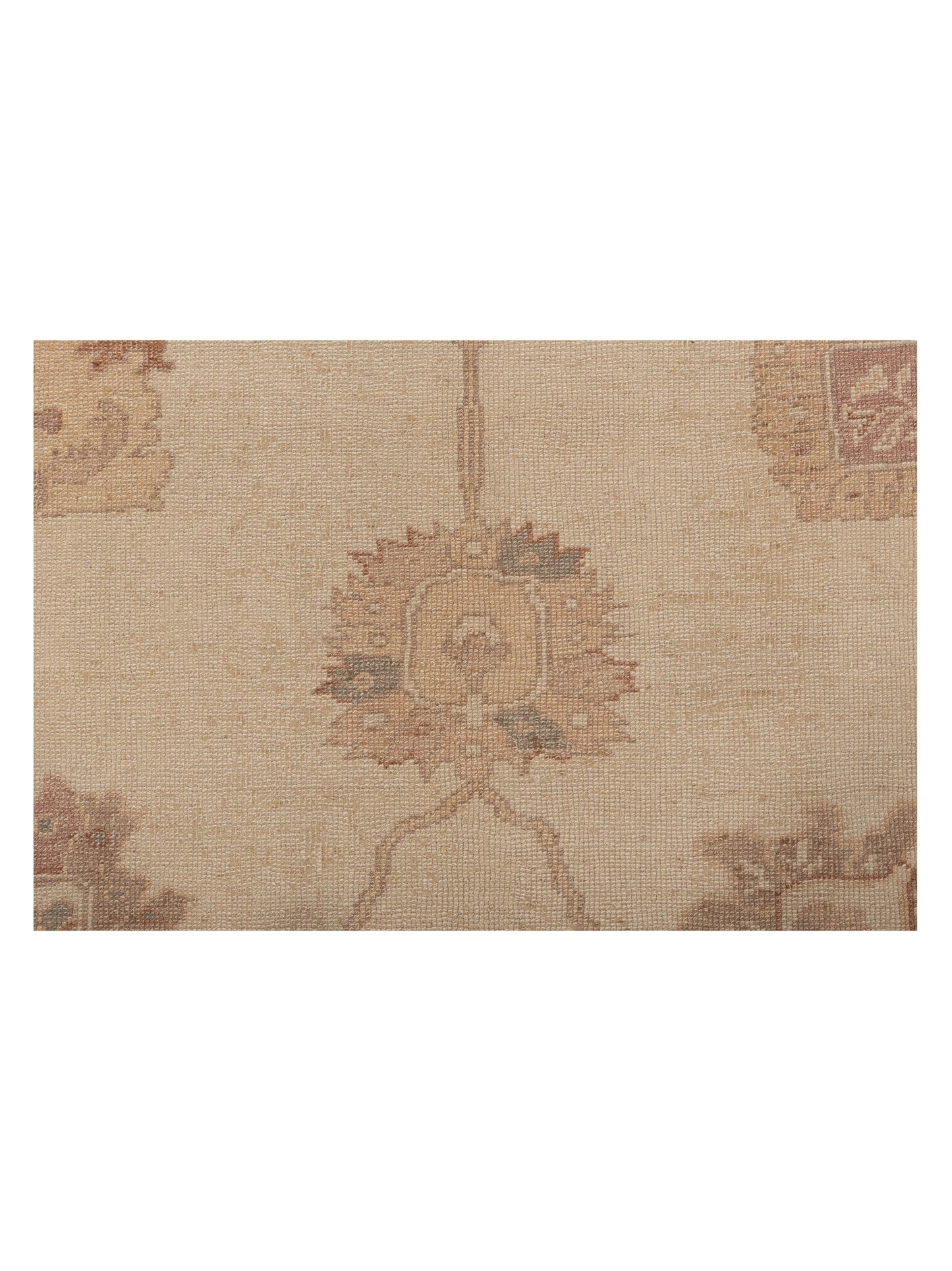 Anadol Oushak Gulperi Cream Camel 9.2x11.6 Hand Knotted Rug