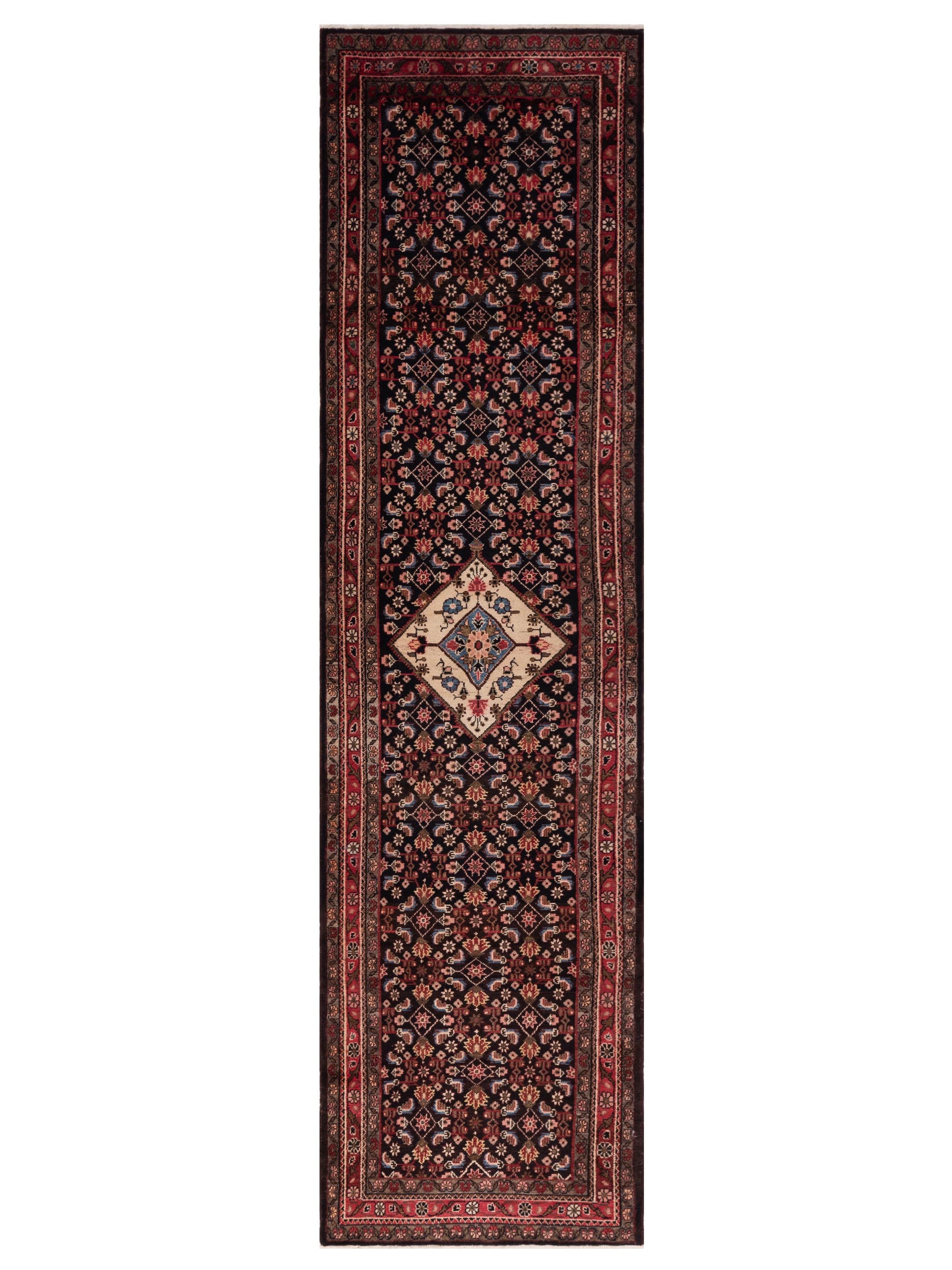 Pasha Antique Heirloom  Brown Red Contemporary