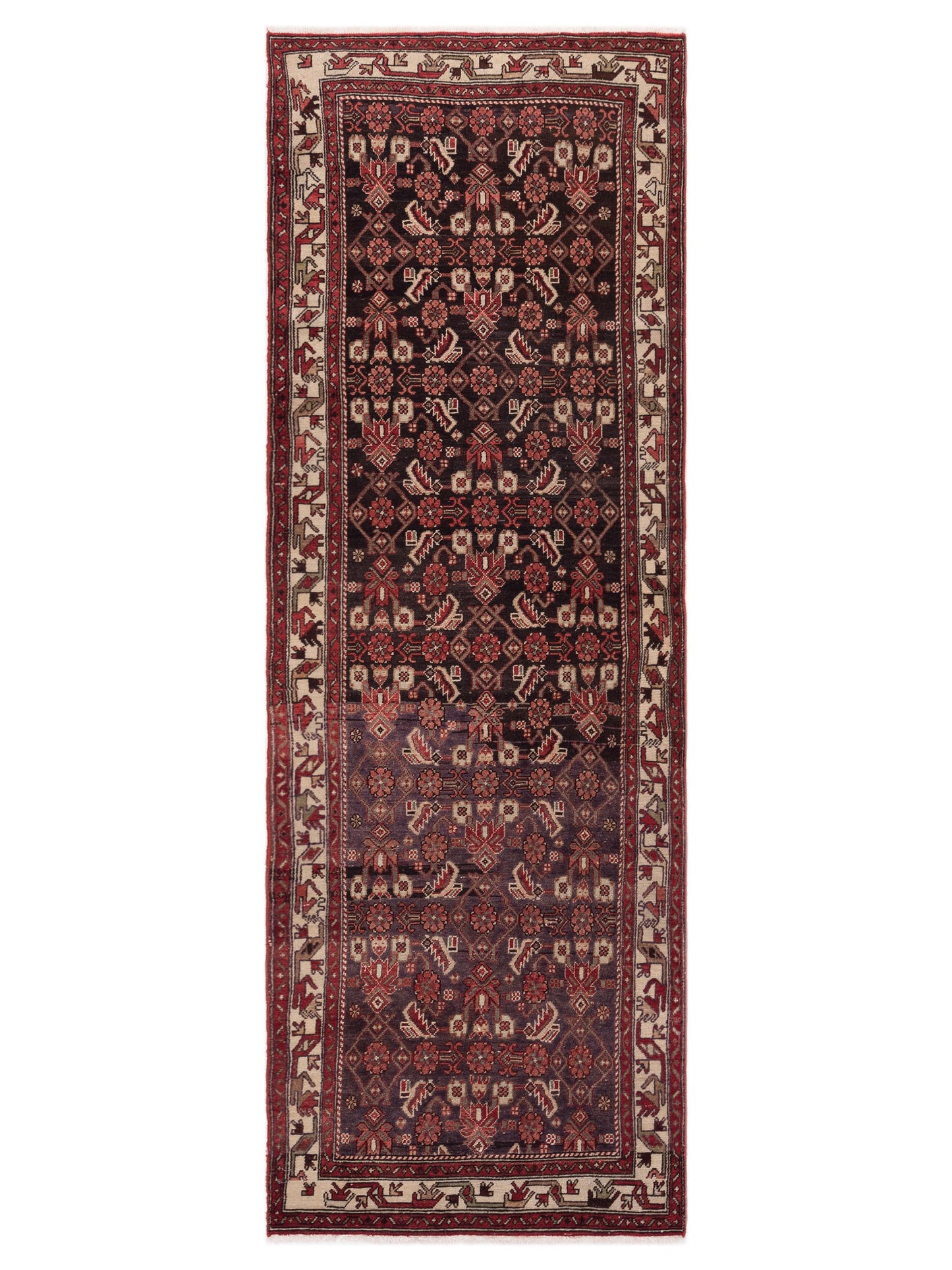 Pasha Antique Heirloom Brown Red Traditional