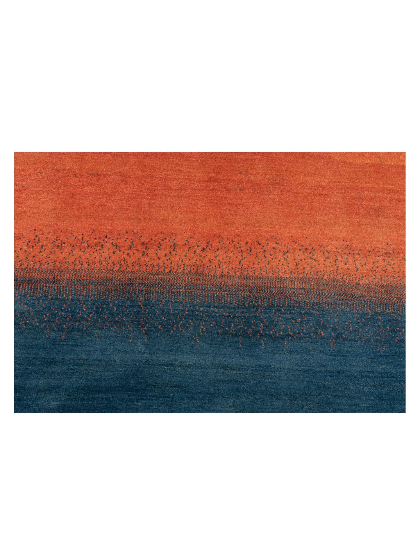 Modern Gabbeh 81369 Multi 7.8x10.2 Hand Knotted Rugs