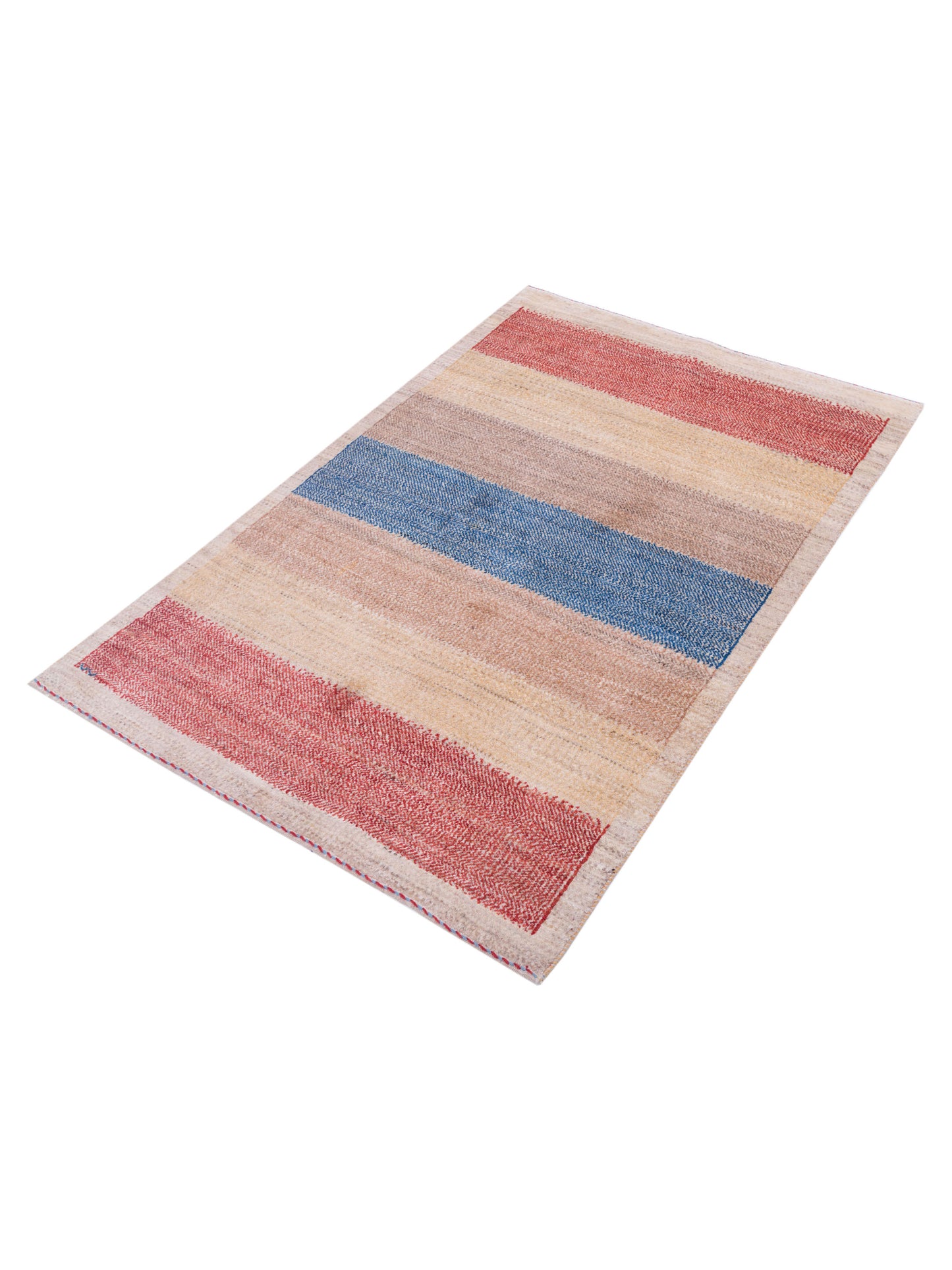 Modern Gabbeh 81396 Multi 3.2x4.8 Hand Knotted Rugs