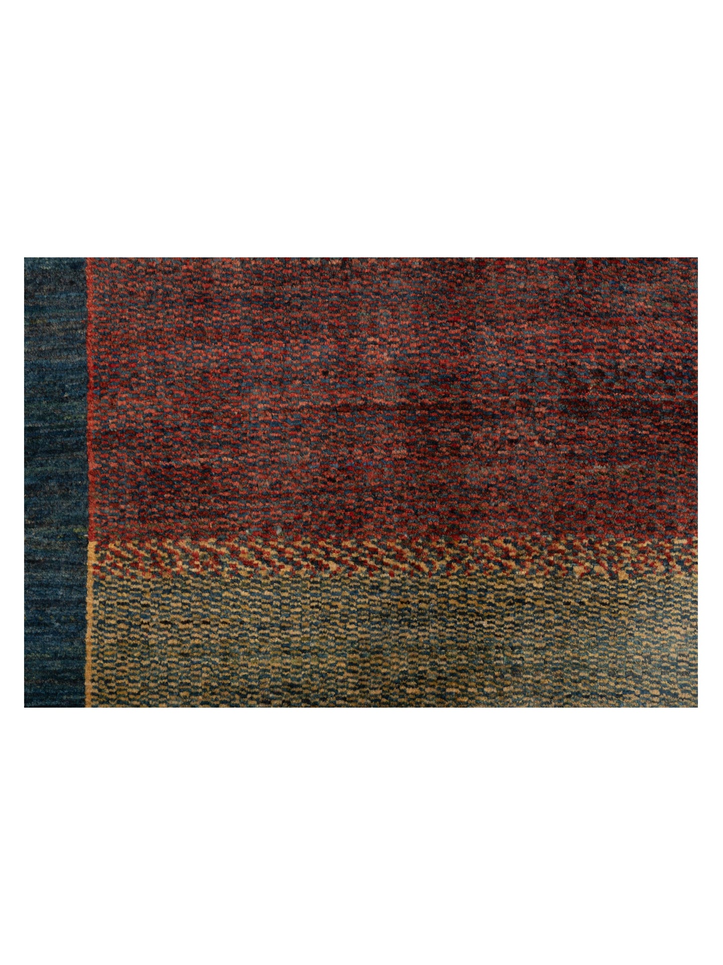 Modern Gabbeh 81401 Multi Multi 4.11x6.9 Hand Knotted Rugs