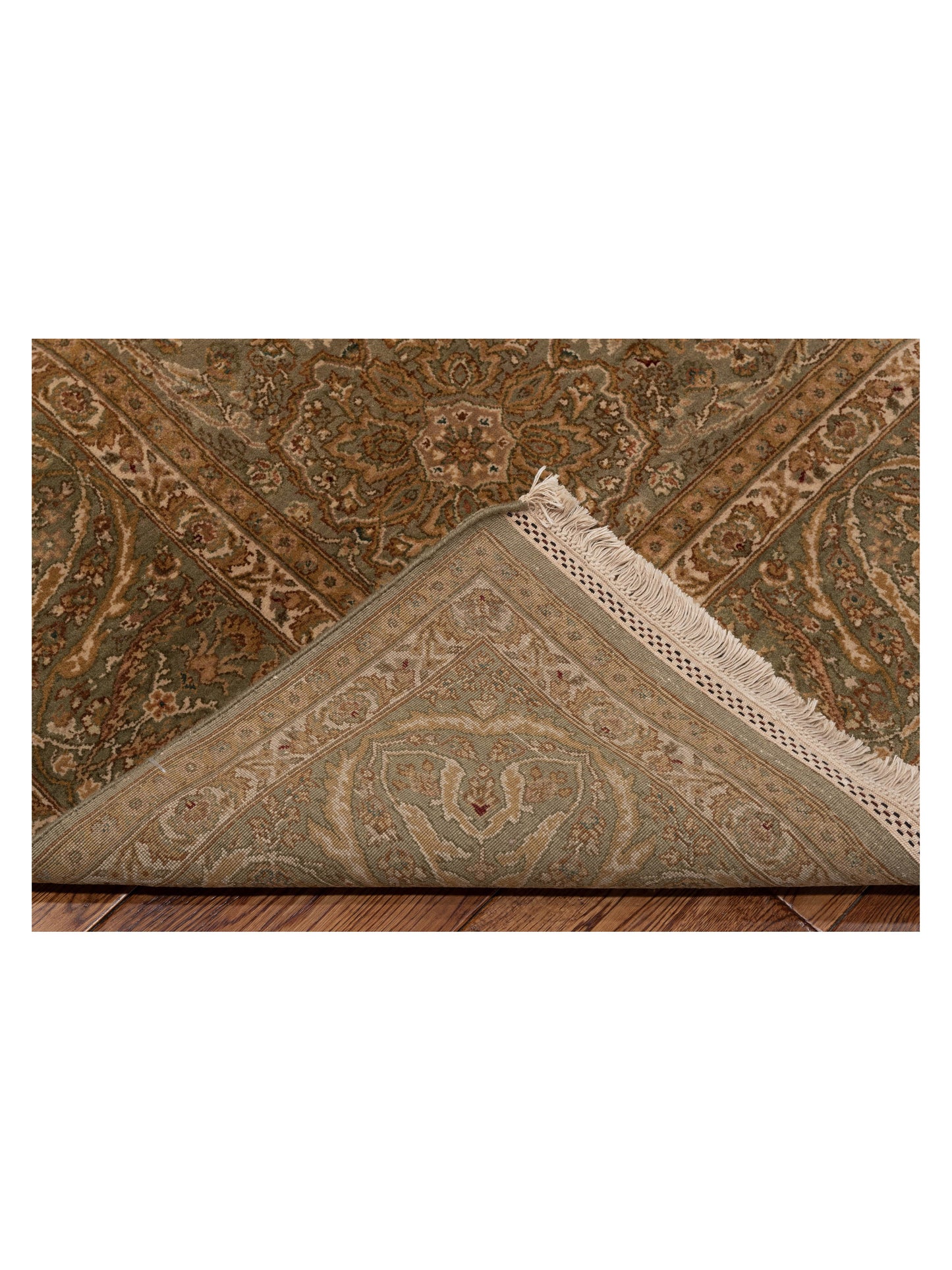 Empire 81627 Green Green 7.10x10.3 Hand Knotted Rug