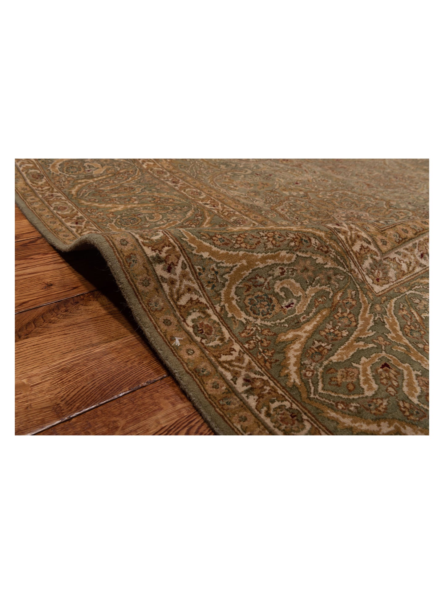 Empire 81627 Green Green 7.10x10.3 Hand Knotted Rug