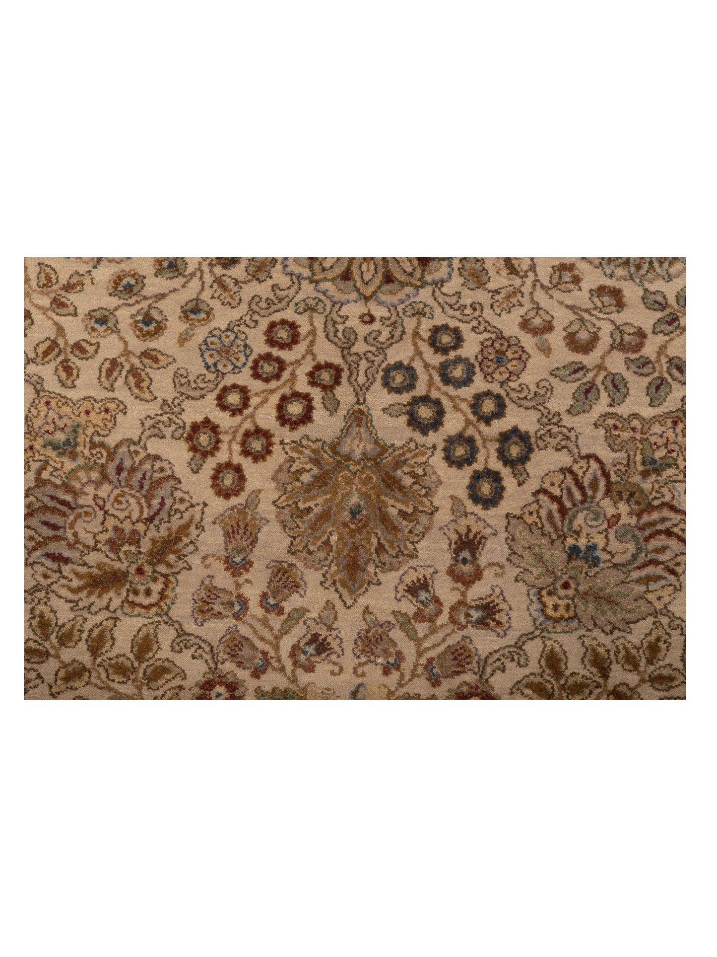 Empire 81629 Ivory Burgundy 8.2x10.3 Hand Knotted Rug