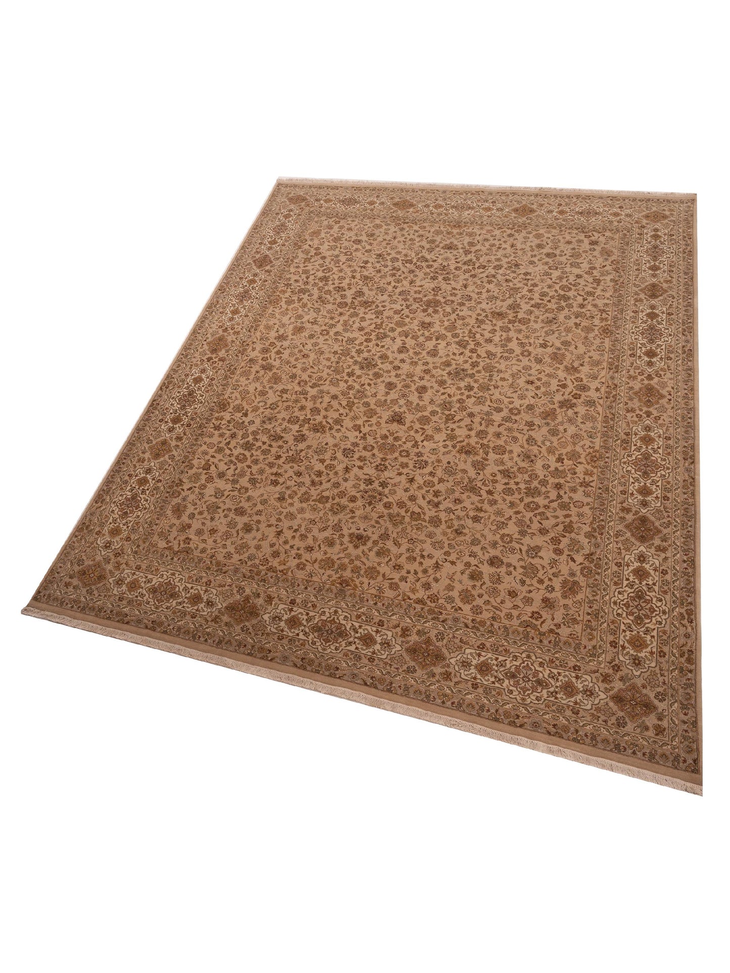Empire 81630 Cream Cream 9.2x12.3 Hand Knotted Rug