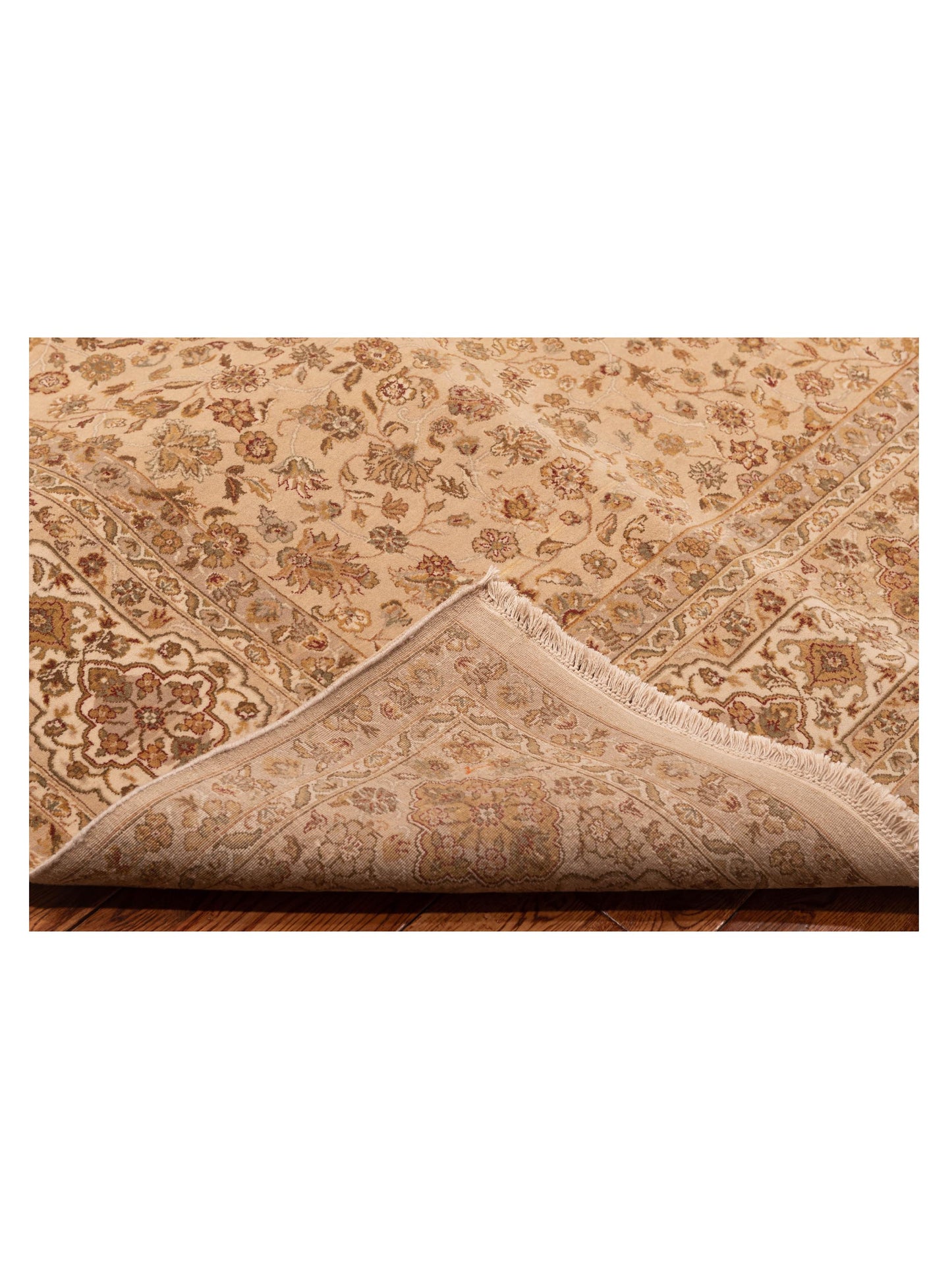 Empire 81630 Cream Cream 9.2x12.3 Hand Knotted Rug
