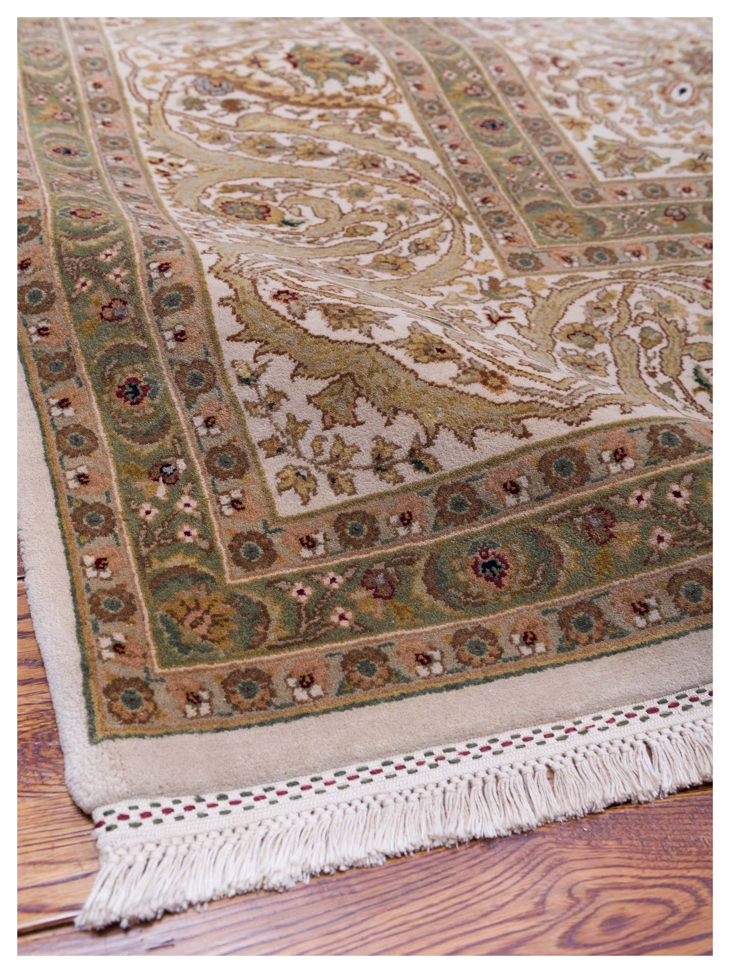 Empire 81636 Ivory Ivory 10.1x13.11 Hand Knotted Rug
