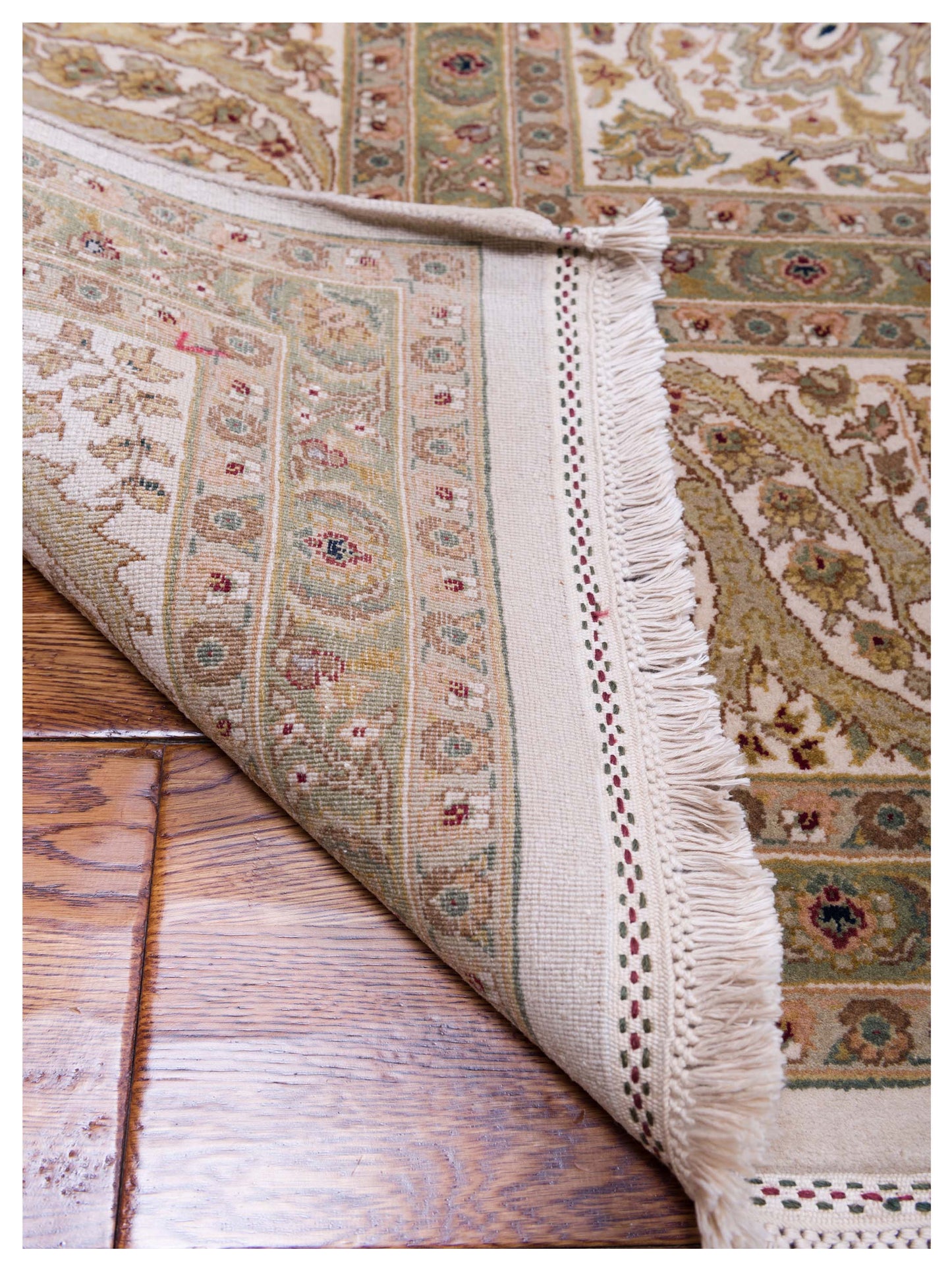 Empire 81636 Ivory Ivory 10.1x13.11 Hand Knotted Rug