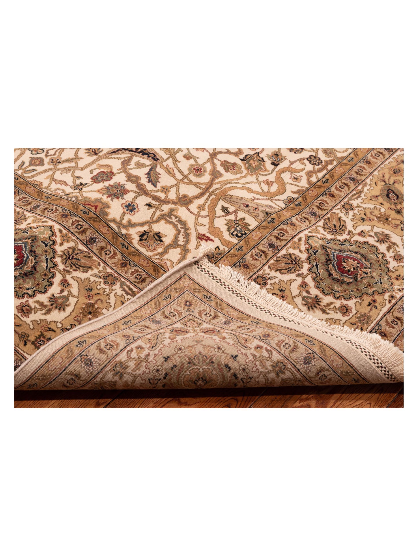 Empire 81655 Ivory Ivory 8.11x11.10 Hand Knotted Rug