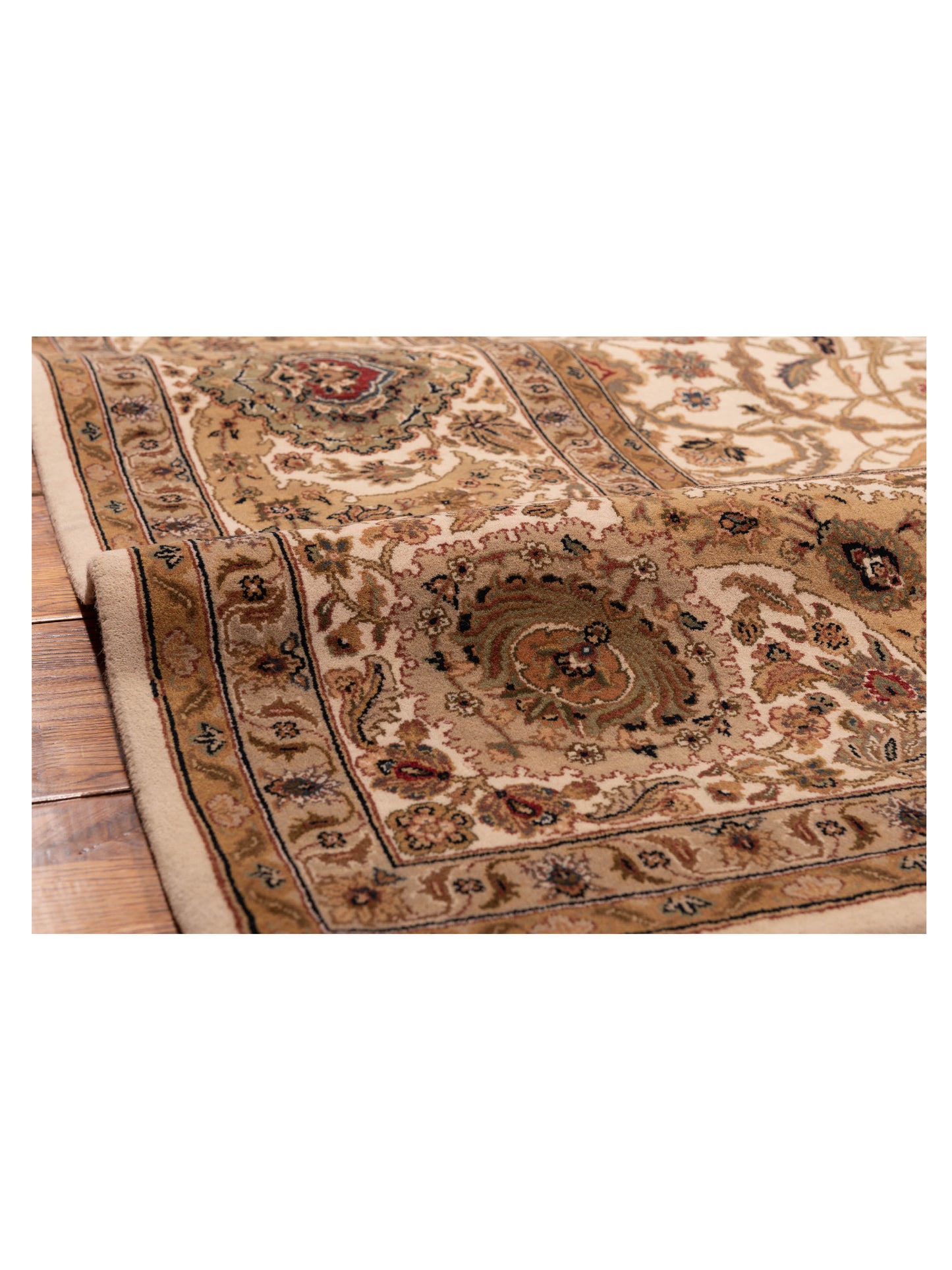 Empire 81655 Ivory Ivory 8.11x11.10 Hand Knotted Rug