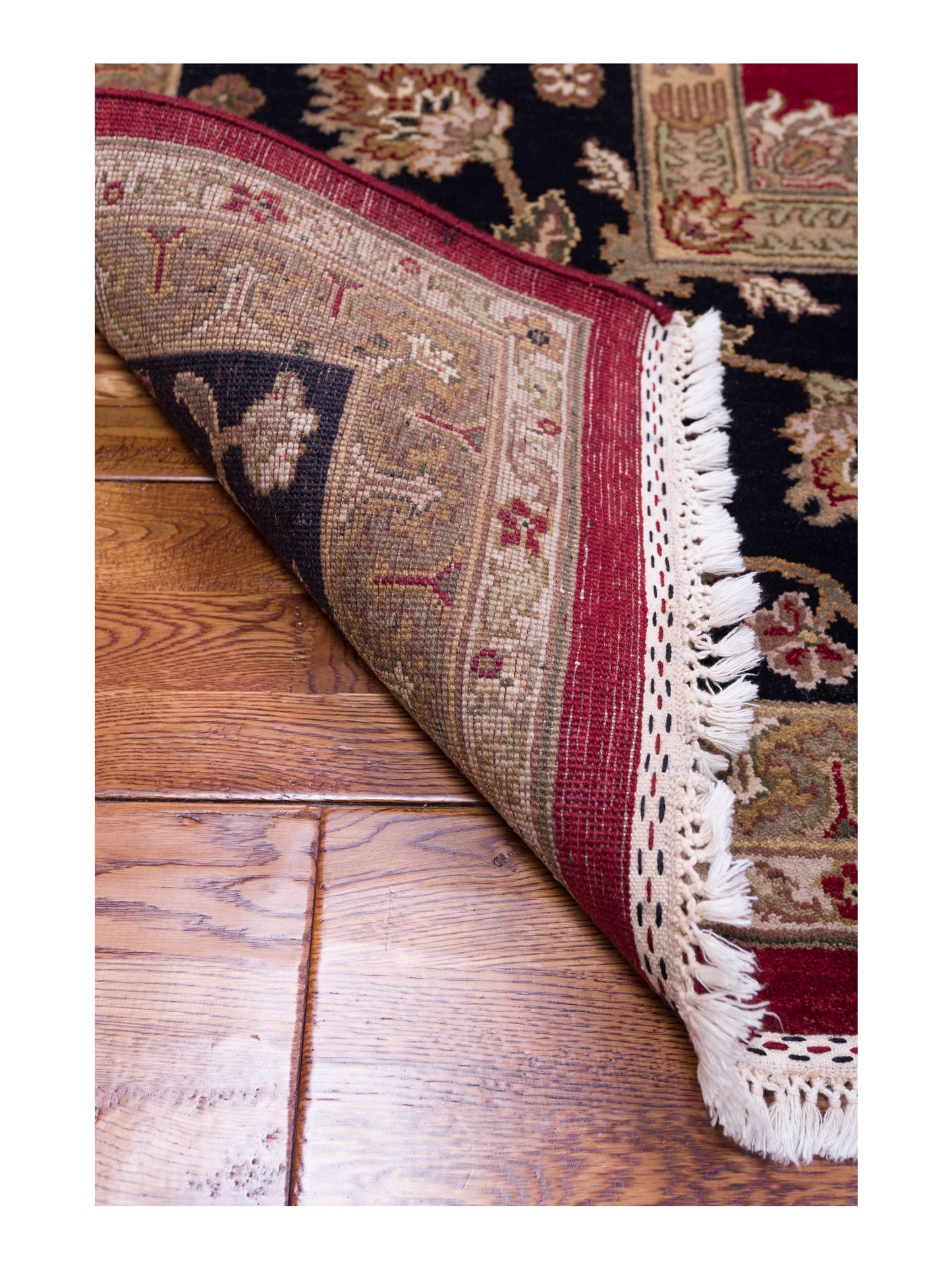 Royal 81701 Red Black 10.1x13.11 Hand Knotted Rug