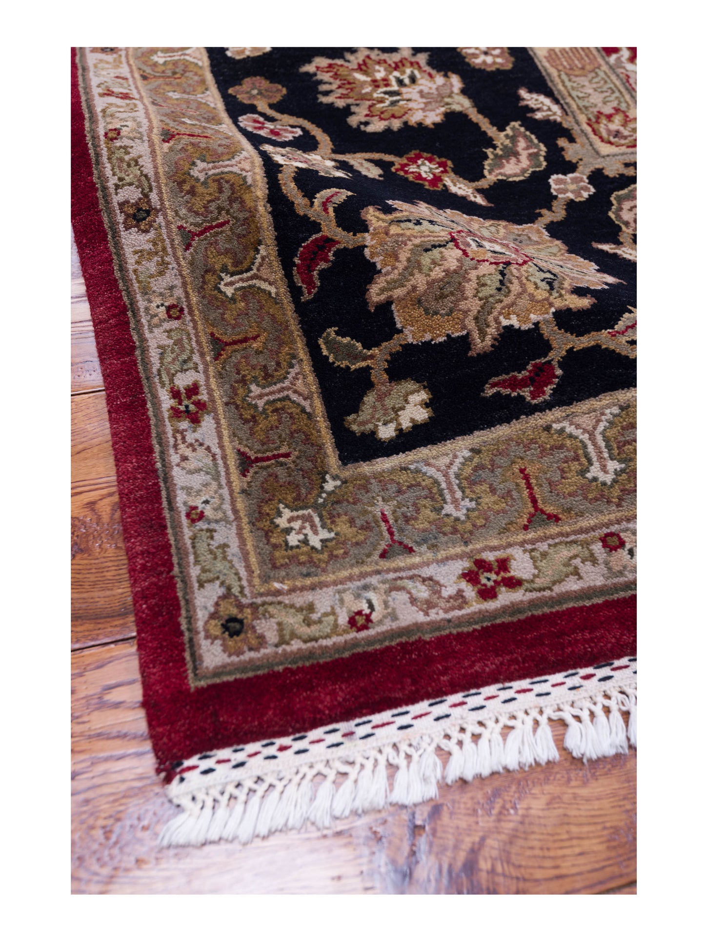 Royal 81701 Red Black 10.1x13.11 Hand Knotted Rug
