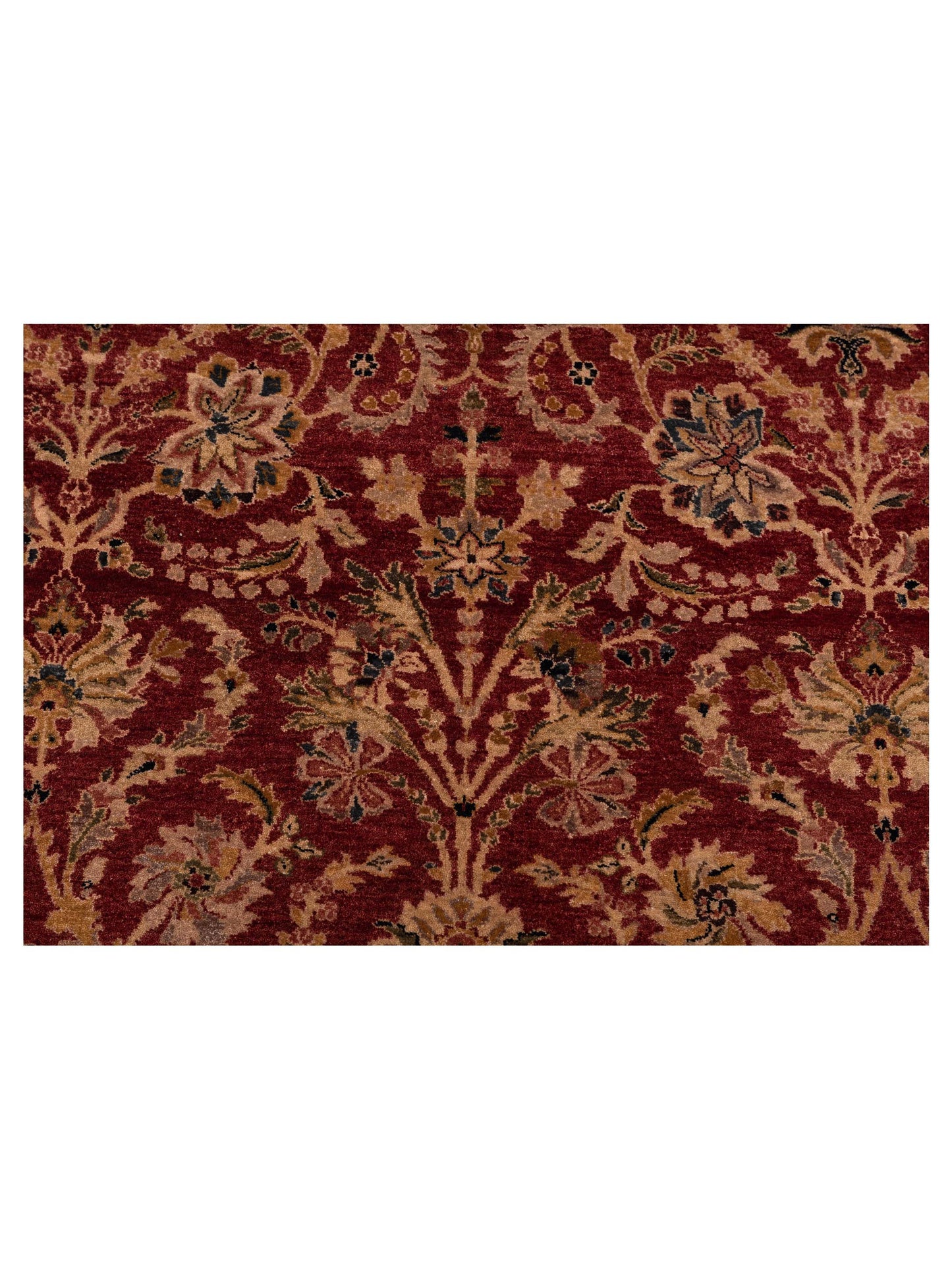Platinum 82599 Red Beige 9.2x12.3 Hand Knotted Rug