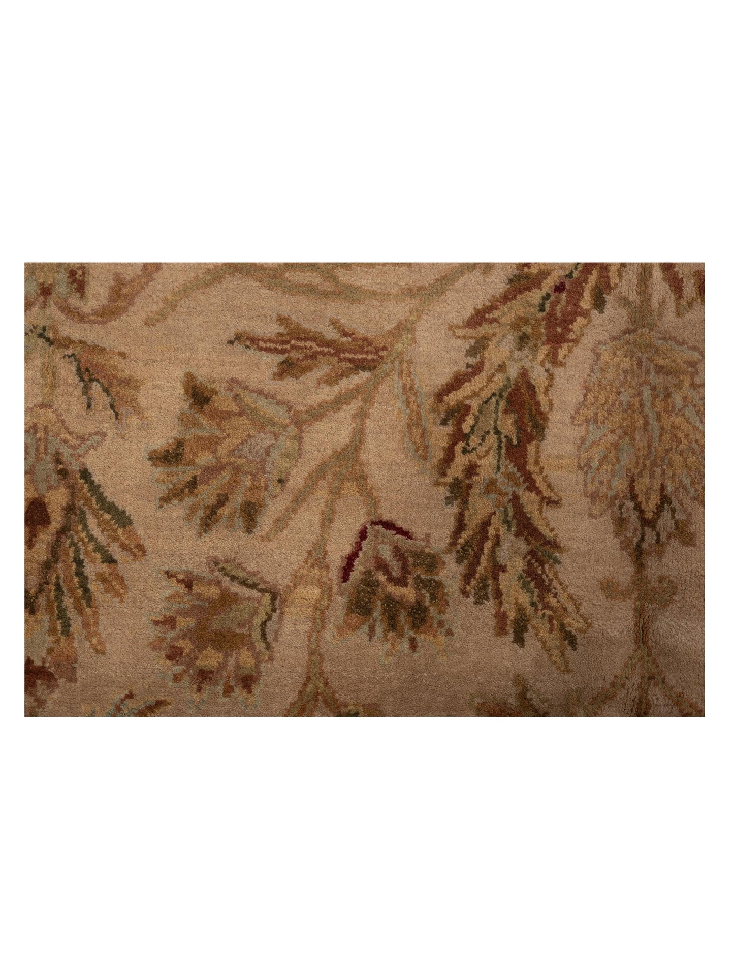 Crown 82680 Camel Camel 8.2x10.3 Hand Knotted Rug