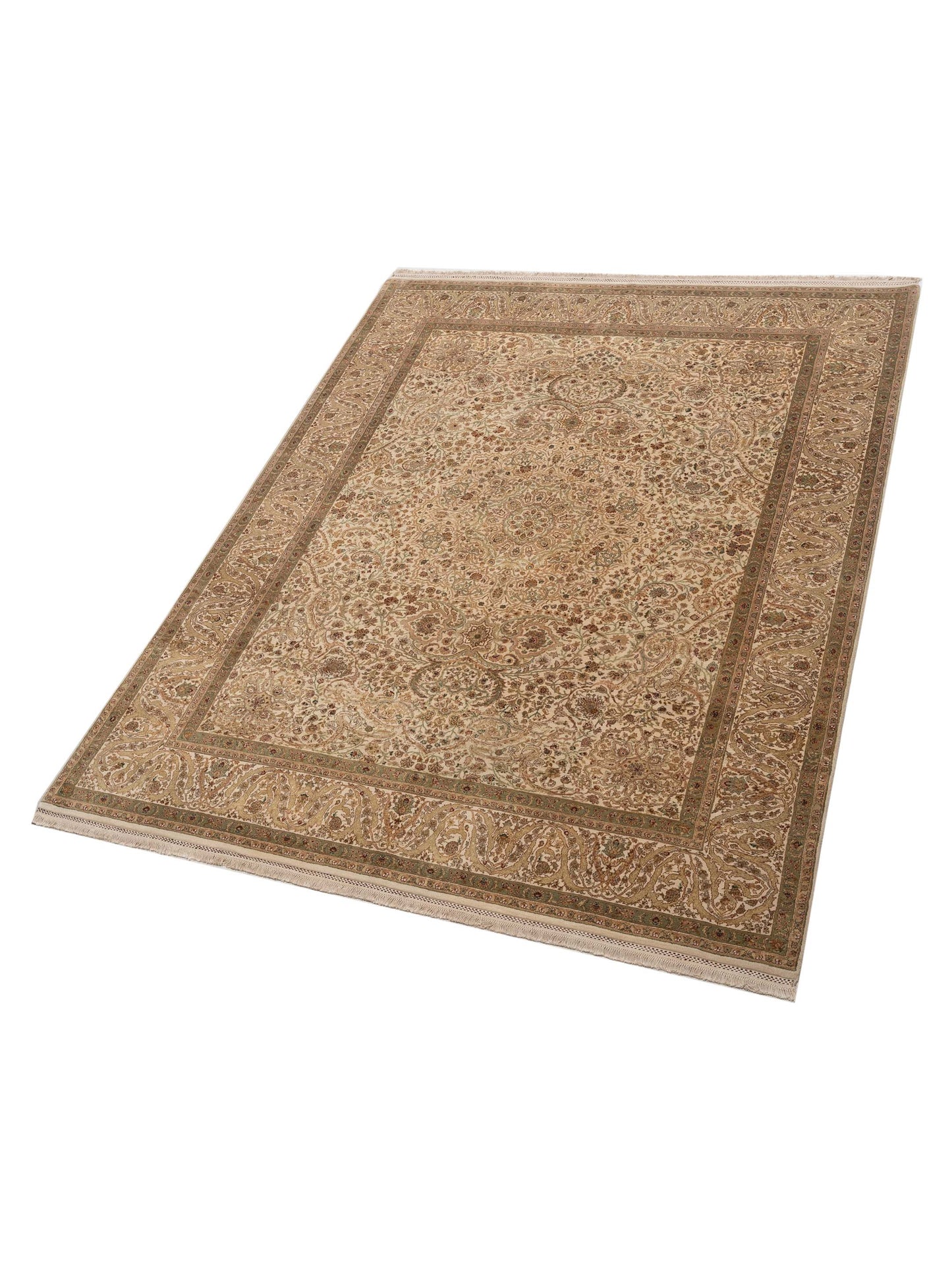 Empire 82688 Ivory Ivory 7.11x10 Hand Knotted Rug