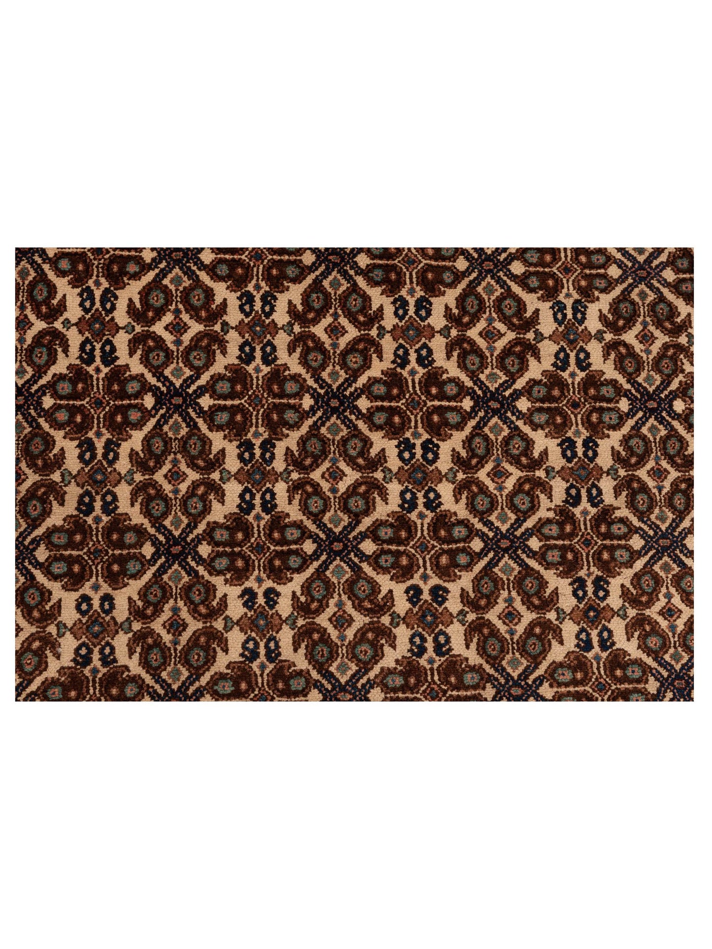 Antique Heirloom 82814 Ivory Pink 4.6x7.1 Hand Knotted Rug