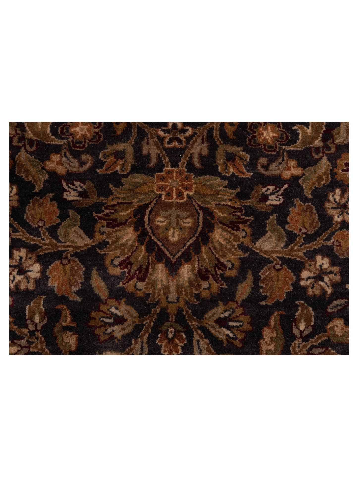 Royal 82965 Charcoal Light Green 8.11x11.5 Hand Knotted Rug