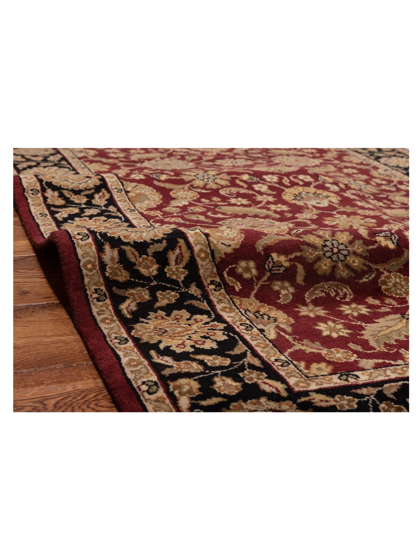Royal 83429 Red Black 4x7 Hand Knotted Rug
