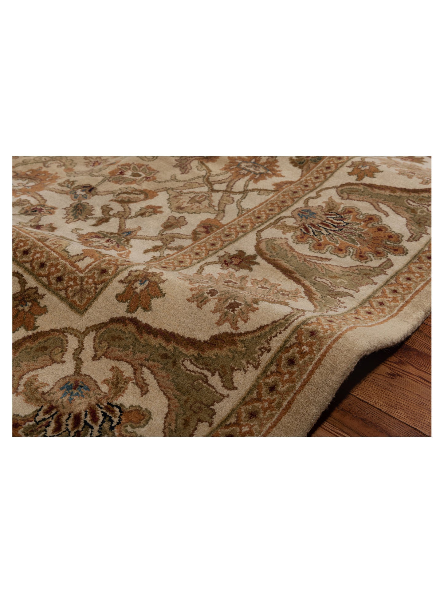 Jahan 83568 Camel Ivory 8x10 Hand Knotted Rug