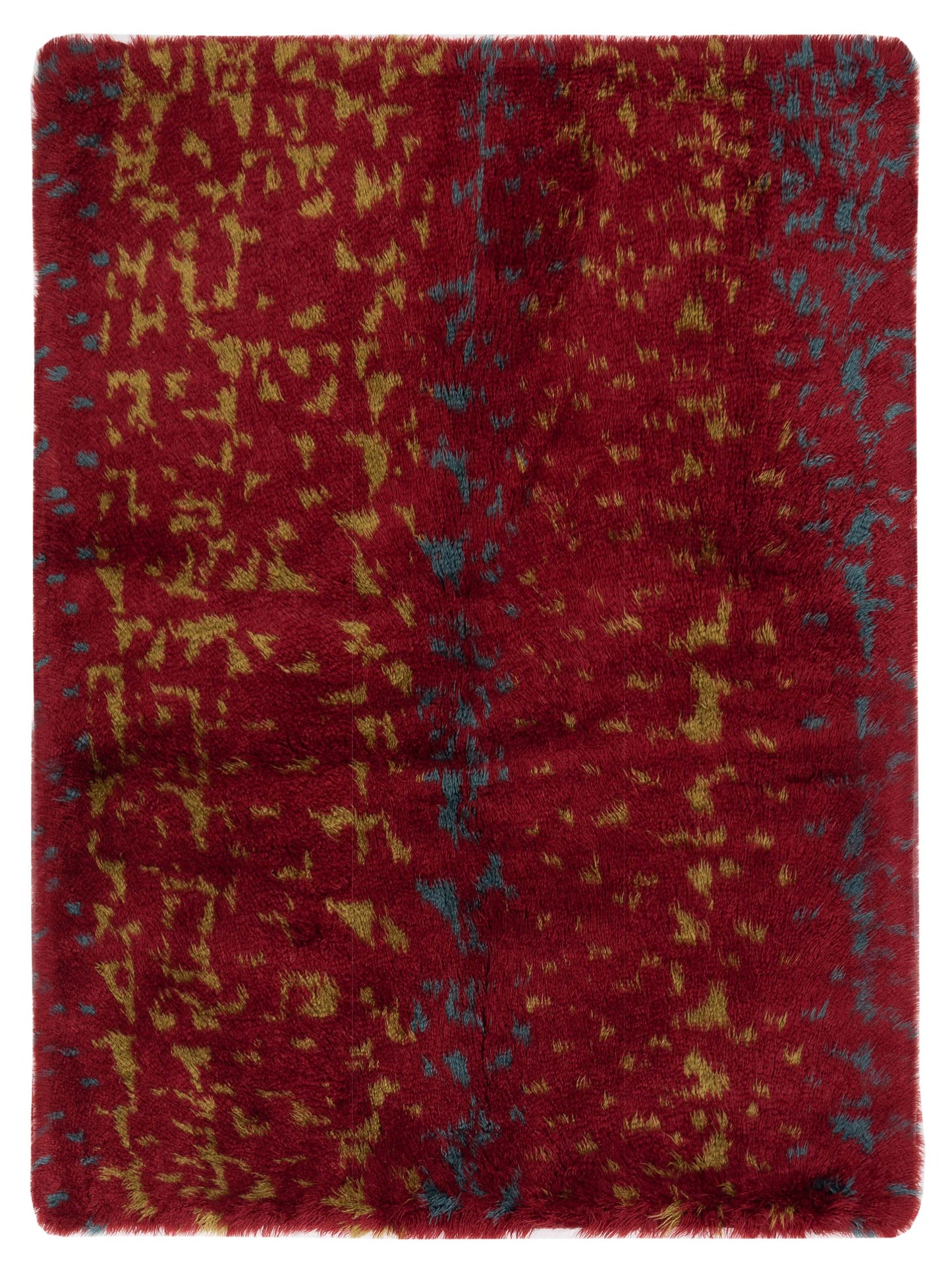 Pasha Berber Red Red Contemporary