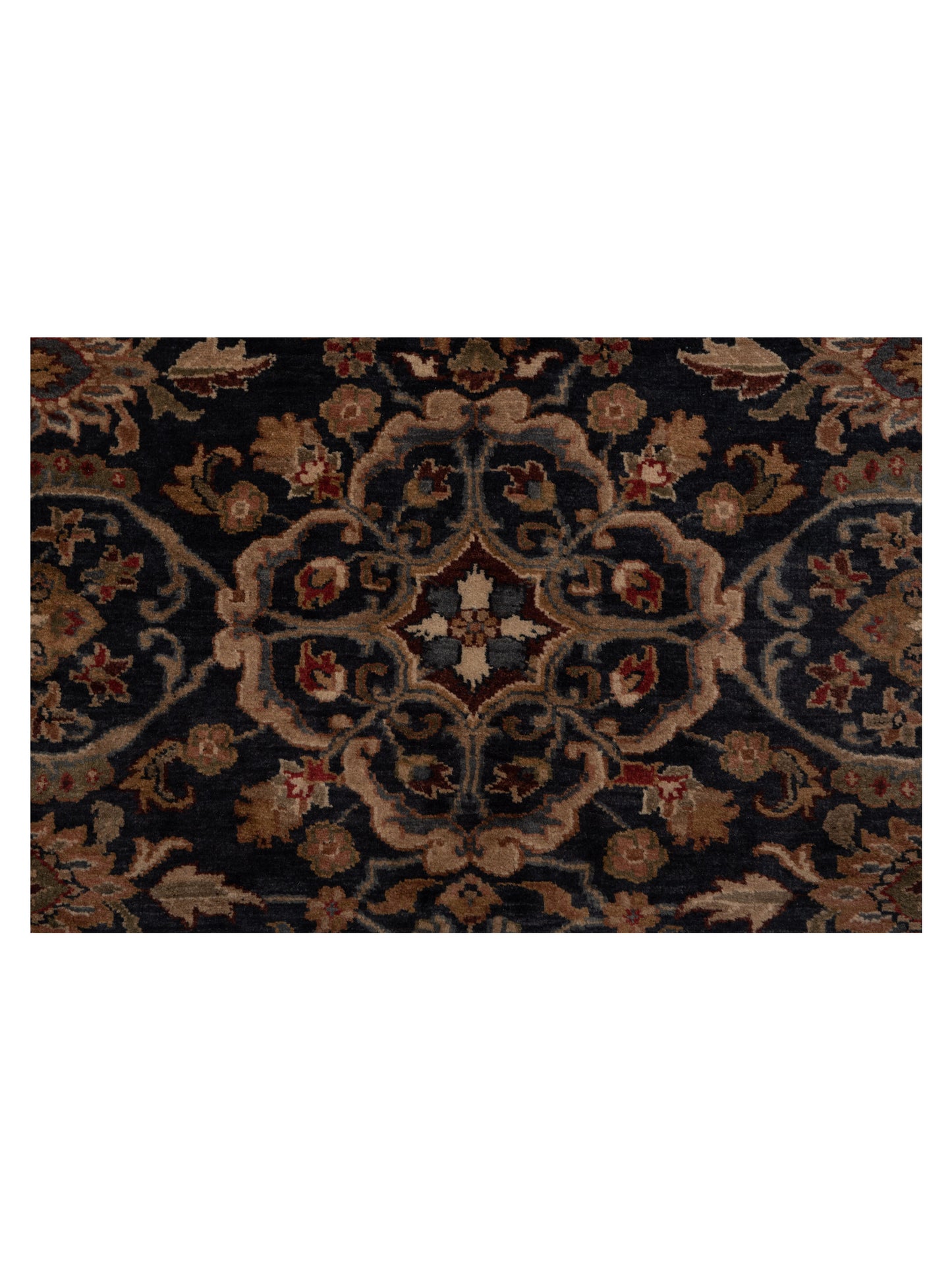 Crown 83897 Navy Red 8x9.10 Hand Knotted Rug