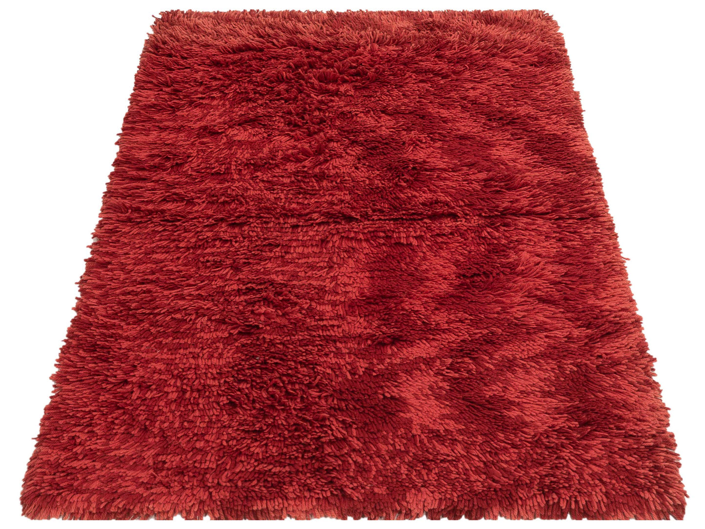 Shaggy 83969 Red 4.1x6.1 Machine Made Rug