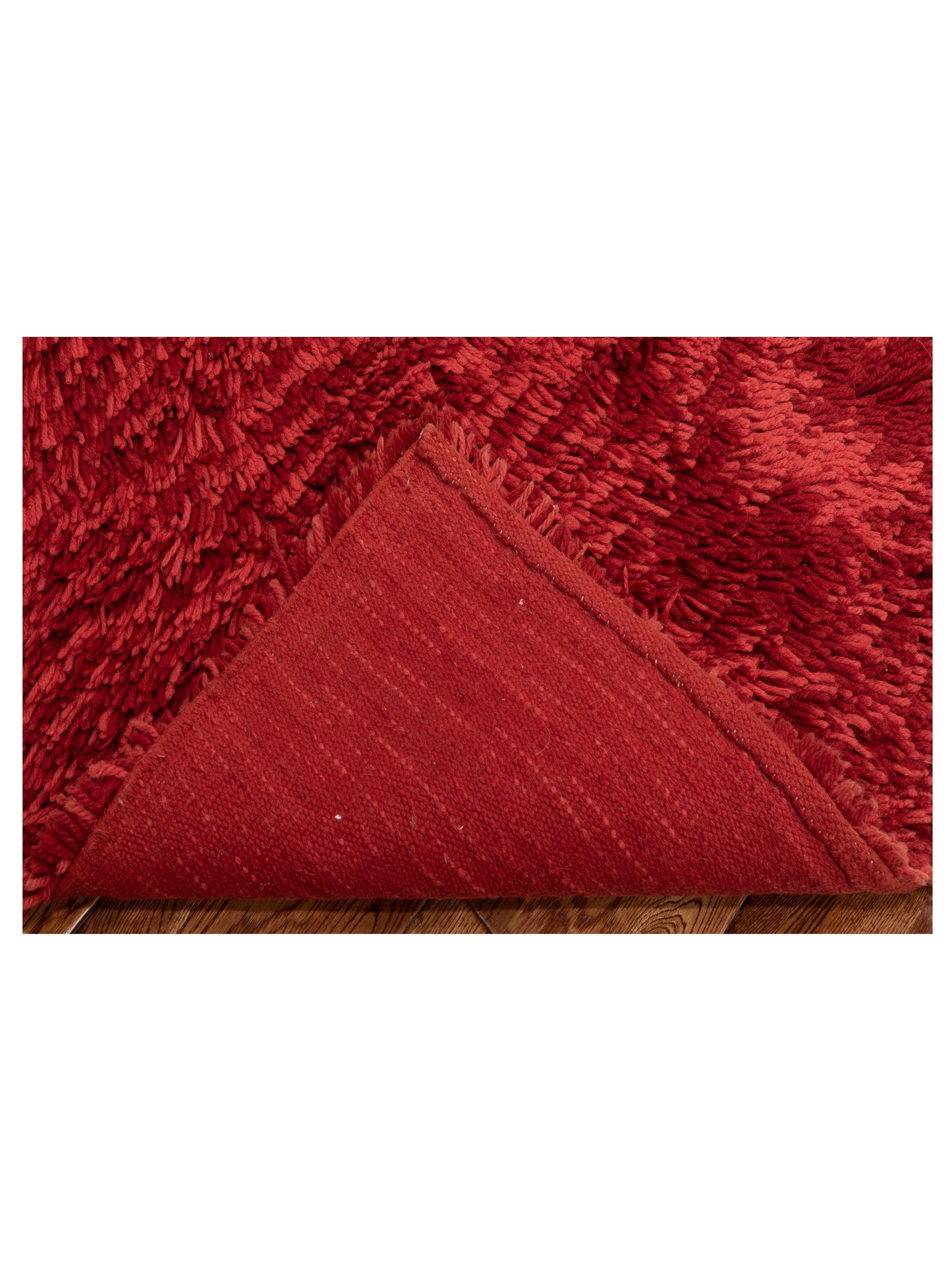 Shaggy 83969 Red 4.1x6.1 Machine Made Rug