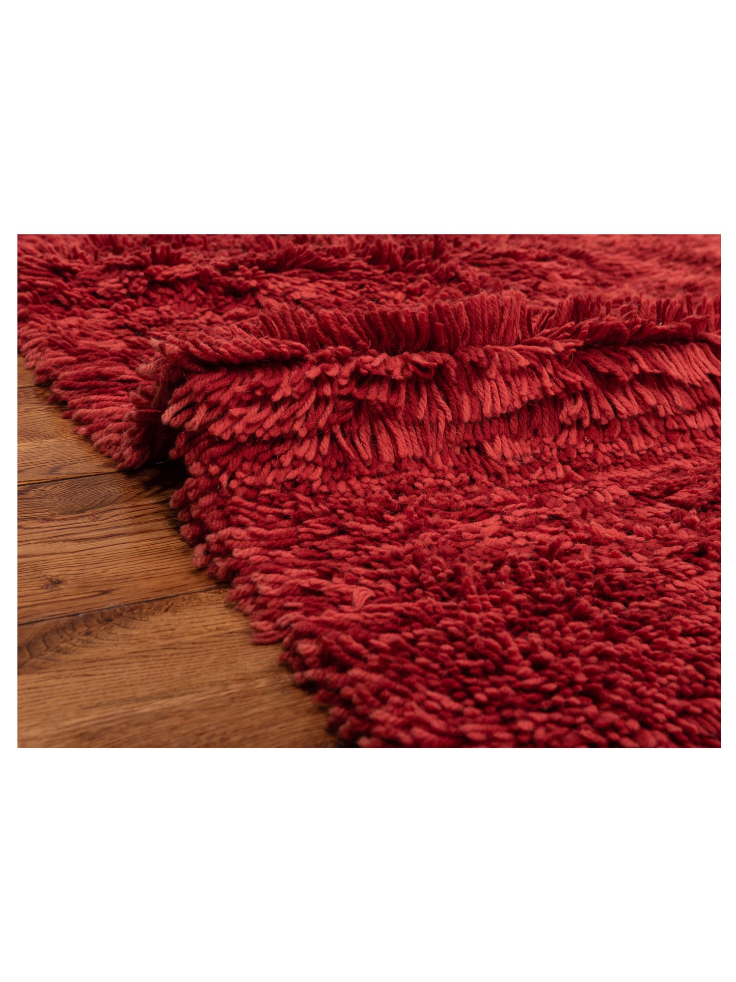 Shaggy 83969 Red 4.1x6.1 Machine Made Rug
