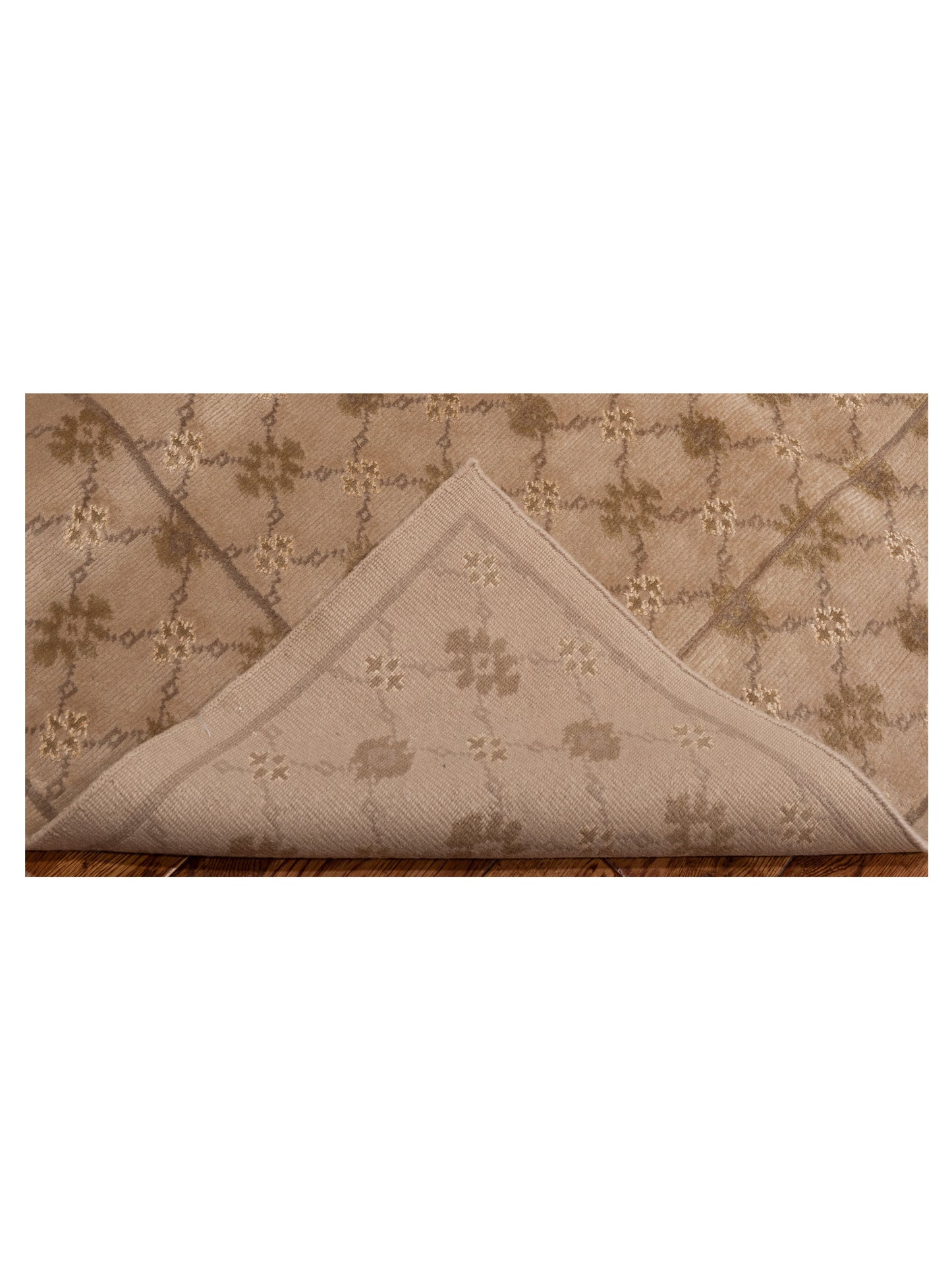 Himalayan 83978 Beige 6.1x9.1 Hand Knotted Rug