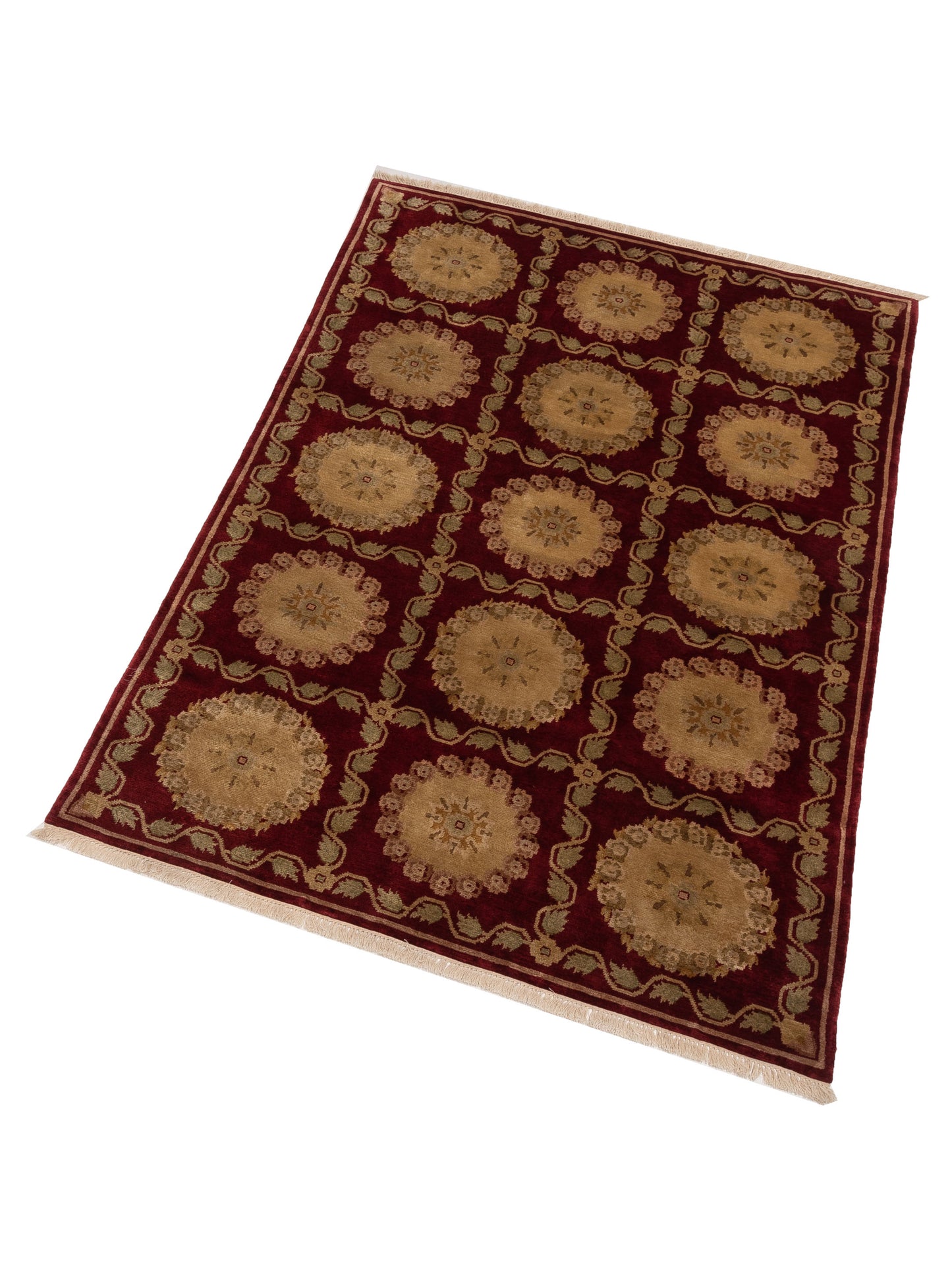 Himalayan 83979 Red 6.1x8.10 Hand Knotted Rug
