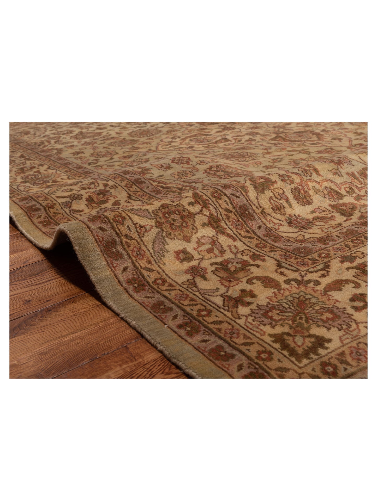 Jahan 84129 Beige Ivory 8x9.11 Hand Knotted Rug